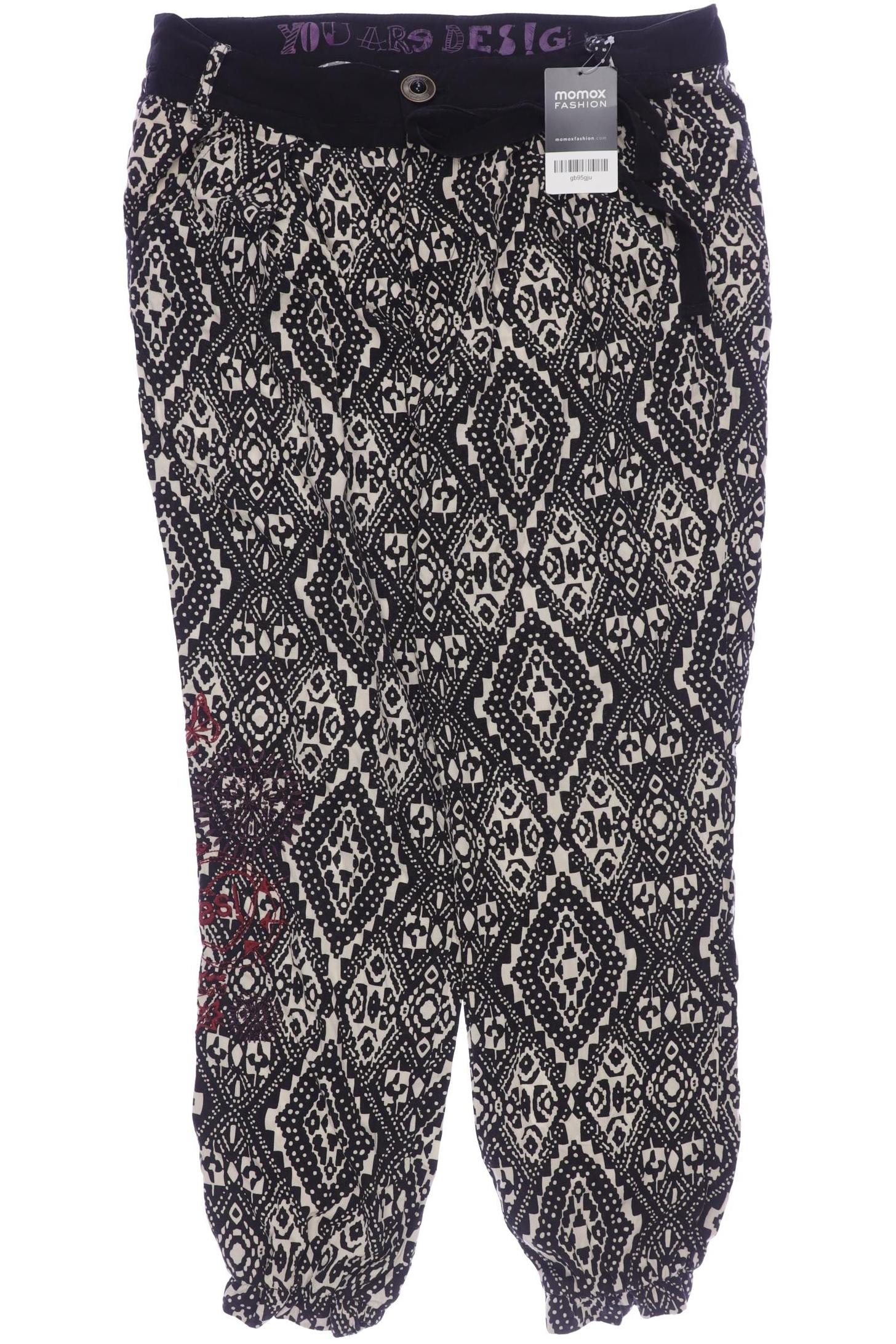 

Desigual Damen Stoffhose, schwarz, Gr. 32