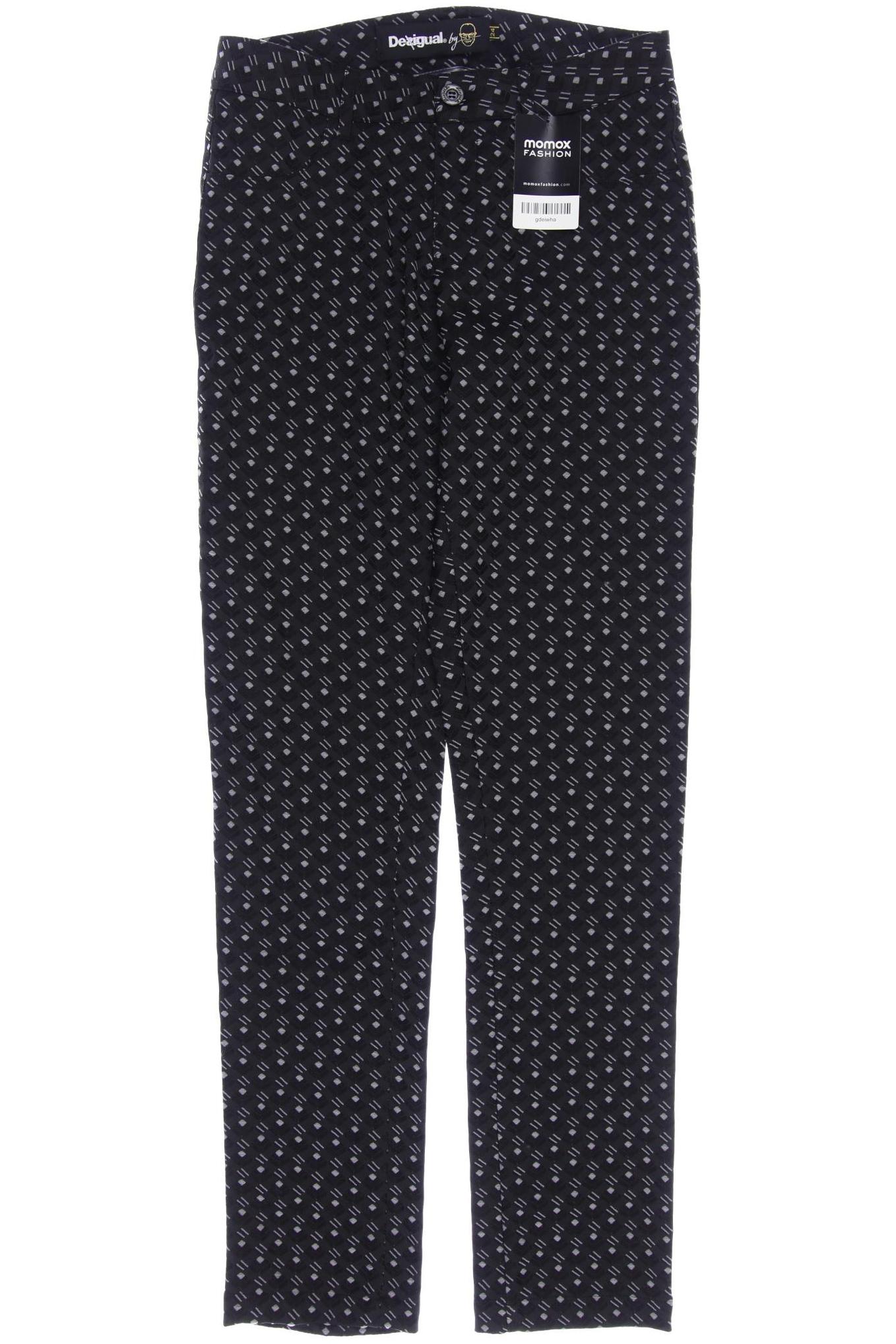

Desigual Damen Stoffhose, schwarz