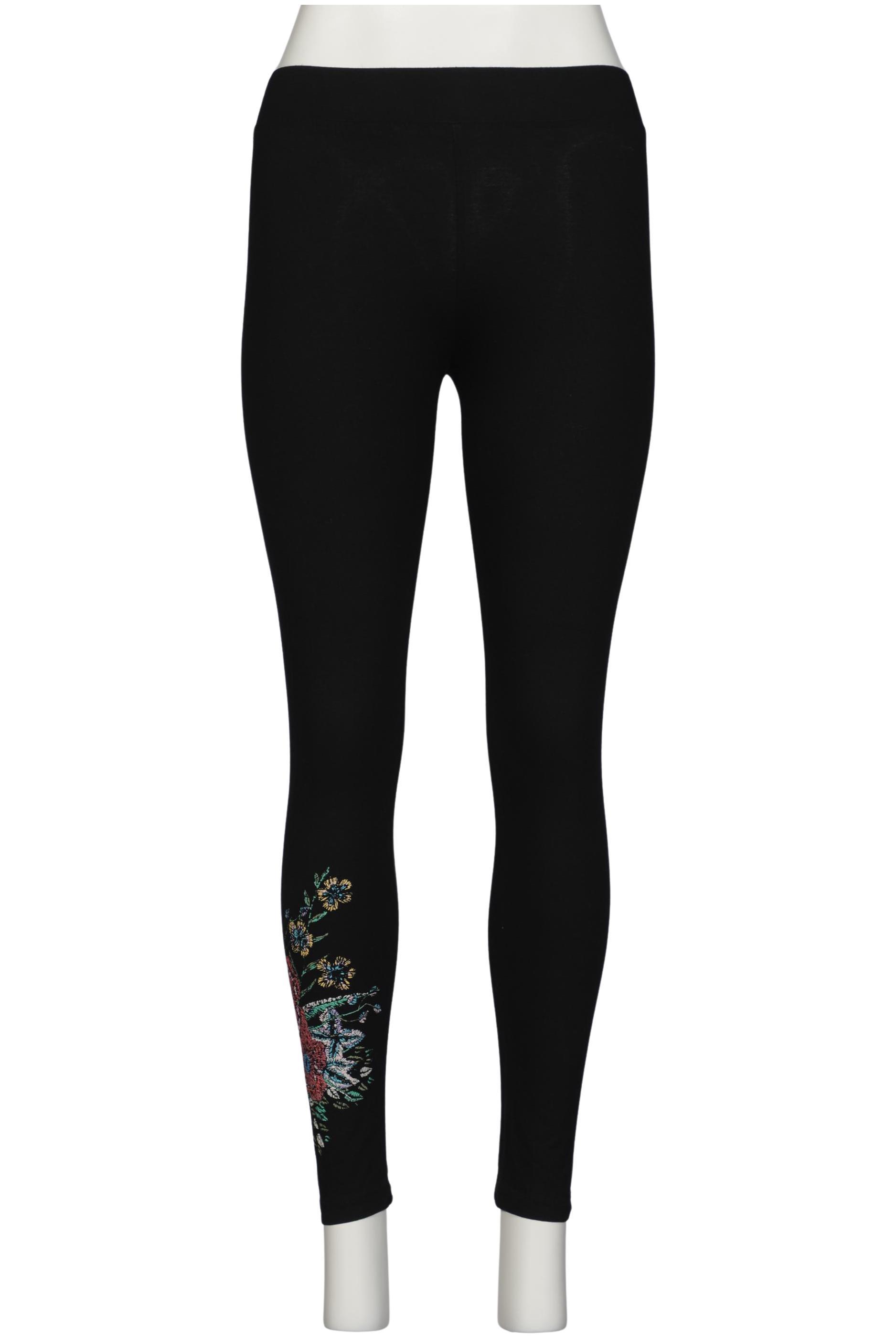 

Desigual Damen Stoffhose, schwarz, Gr. 0