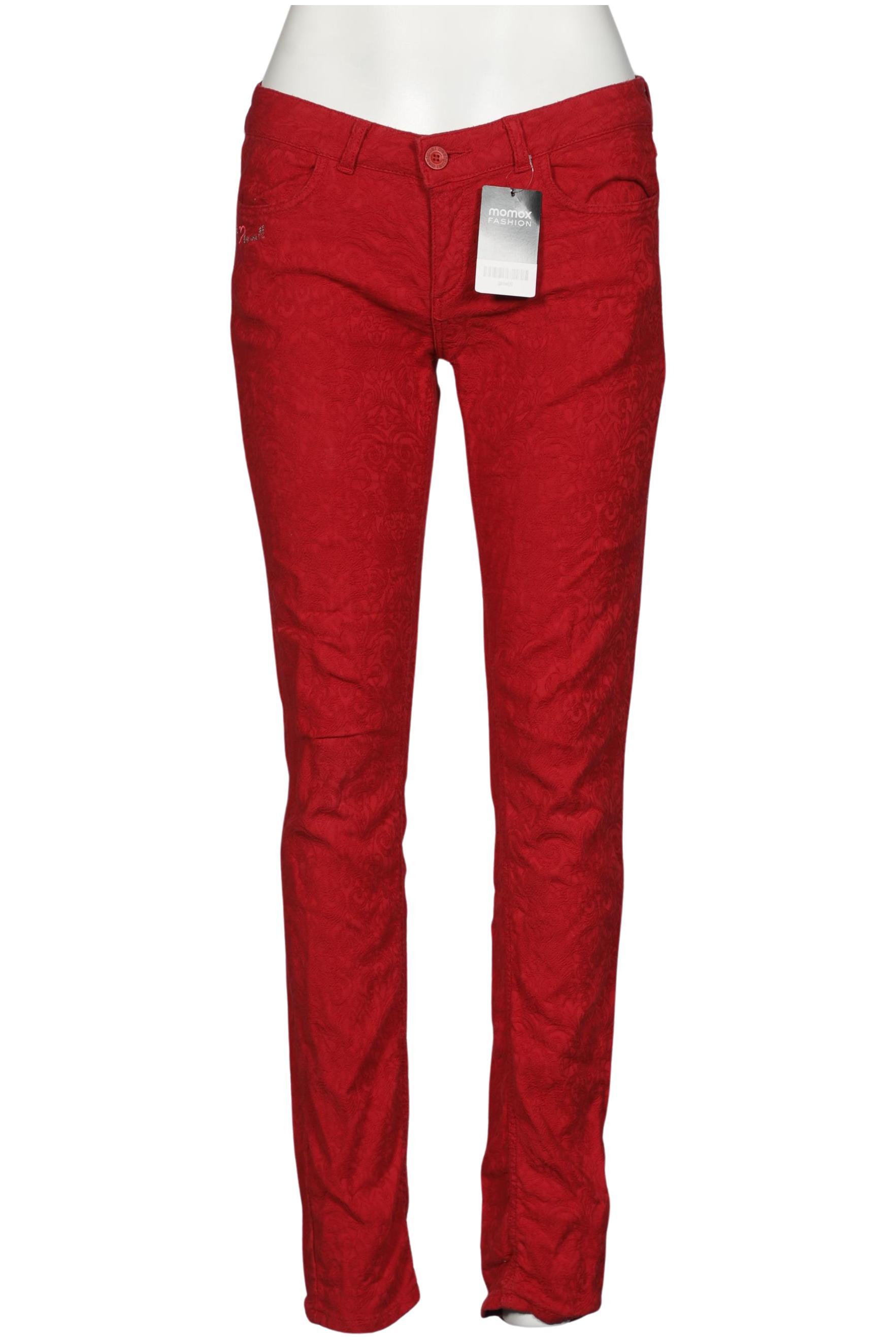 

Desigual Damen Stoffhose, rot, Gr. 32