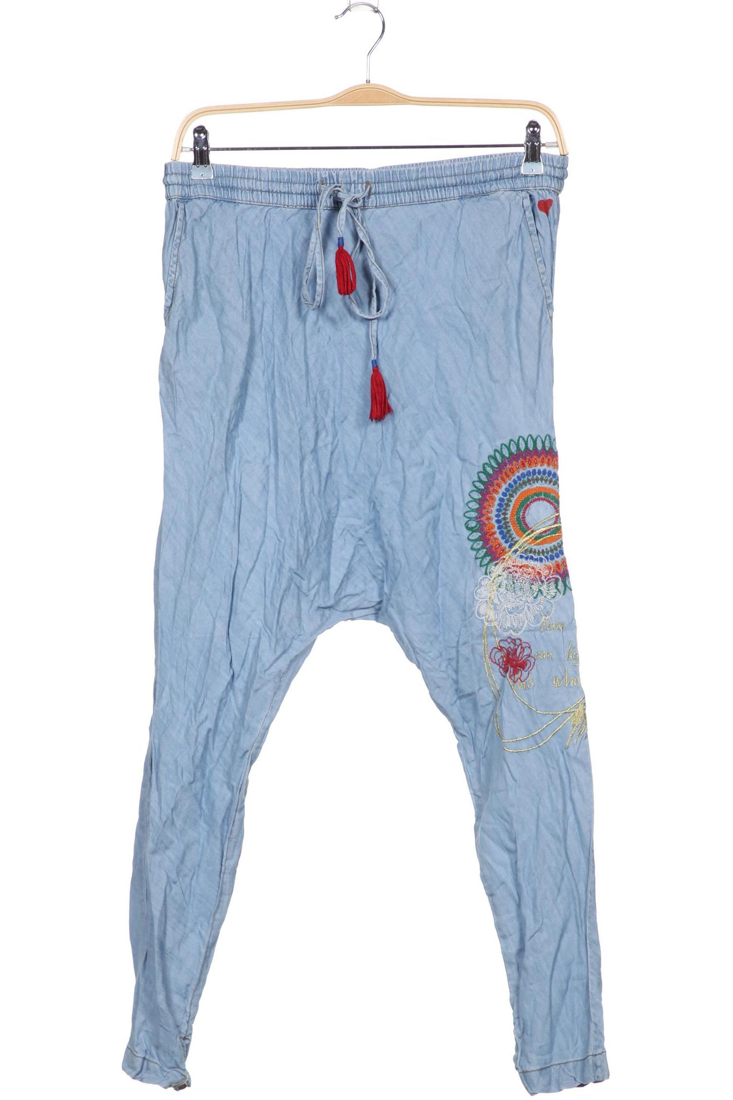 

Desigual Damen Stoffhose, blau, Gr. 28