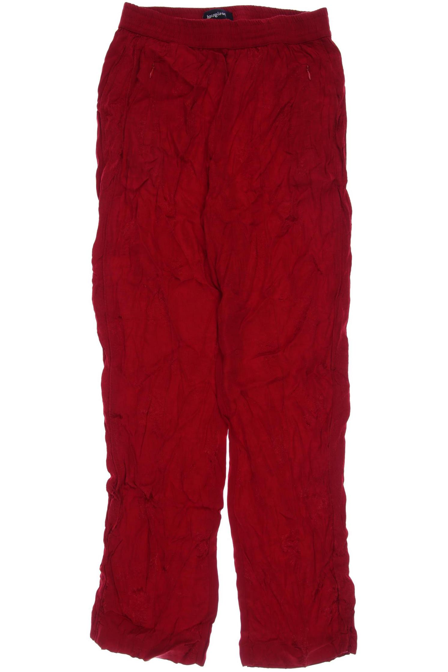 

Desigual Damen Stoffhose, rot, Gr. 38
