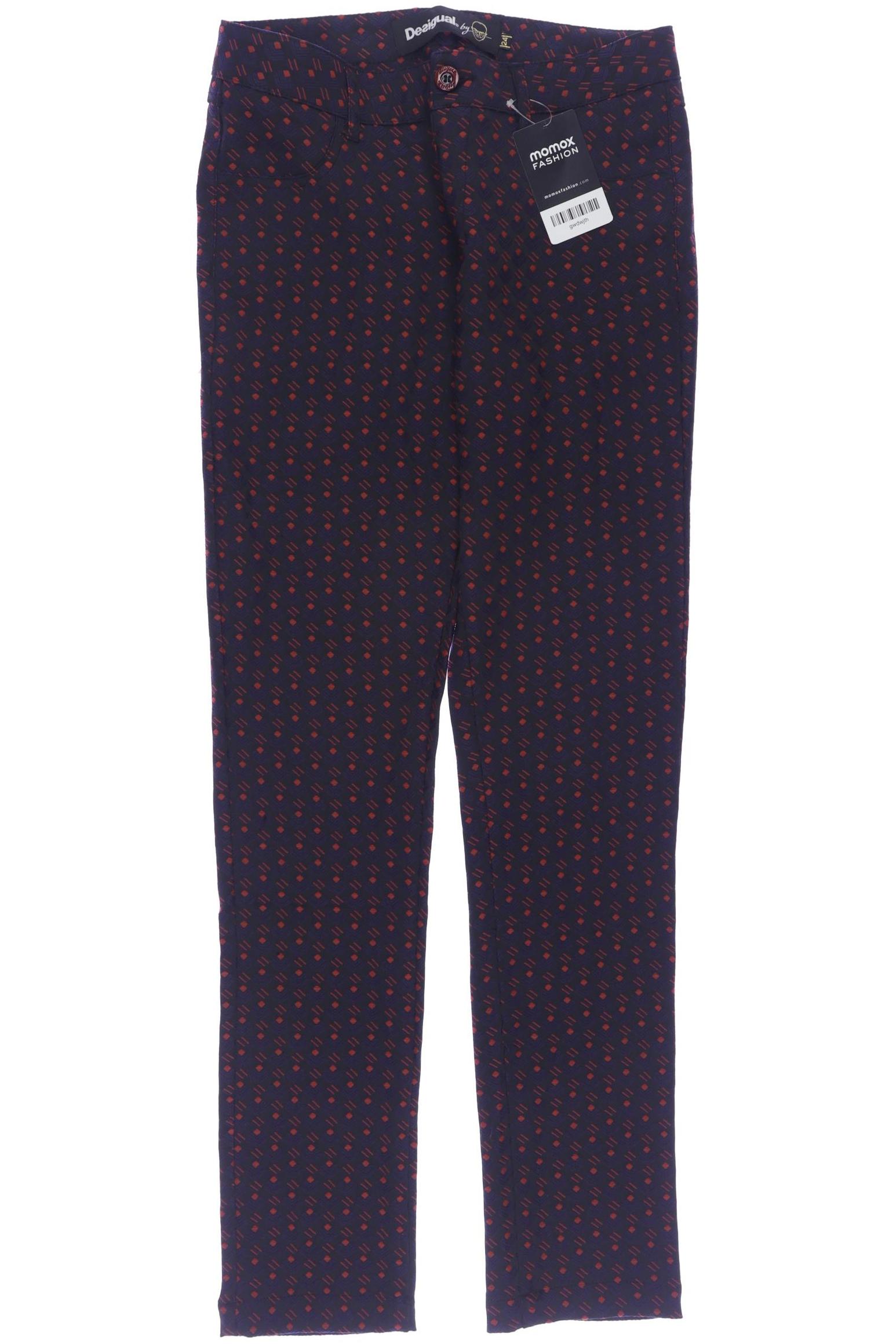 

Desigual Damen Stoffhose, marineblau, Gr. 24