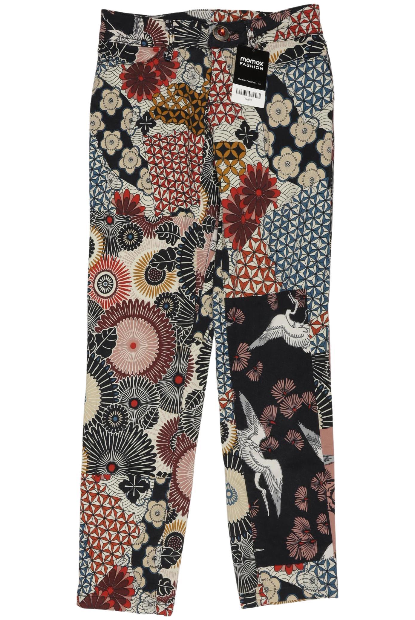

Desigual Damen Stoffhose, mehrfarbig, Gr. 26