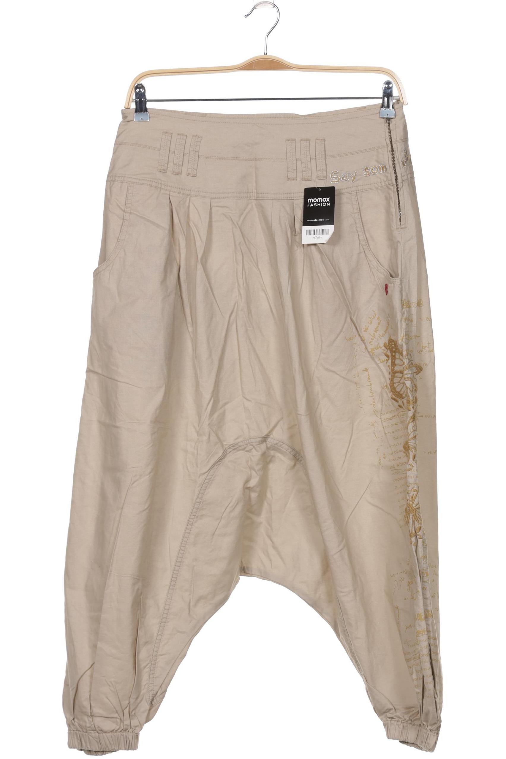 

Desigual Damen Stoffhose, beige, Gr. 32