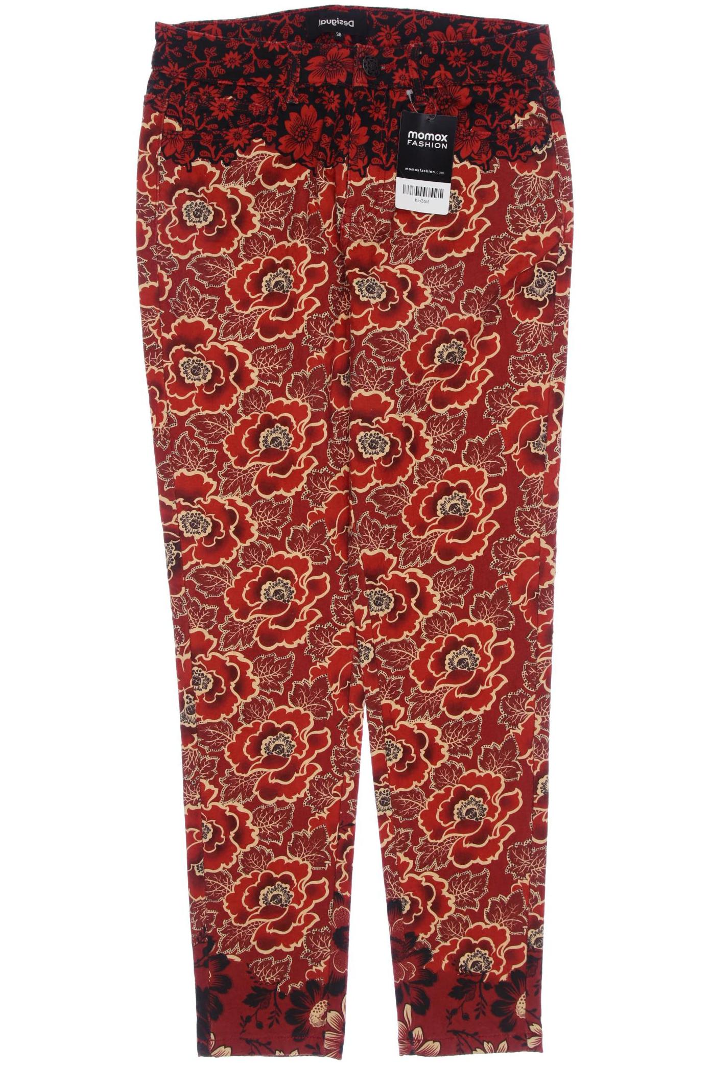 

Desigual Damen Stoffhose, rot, Gr. 38