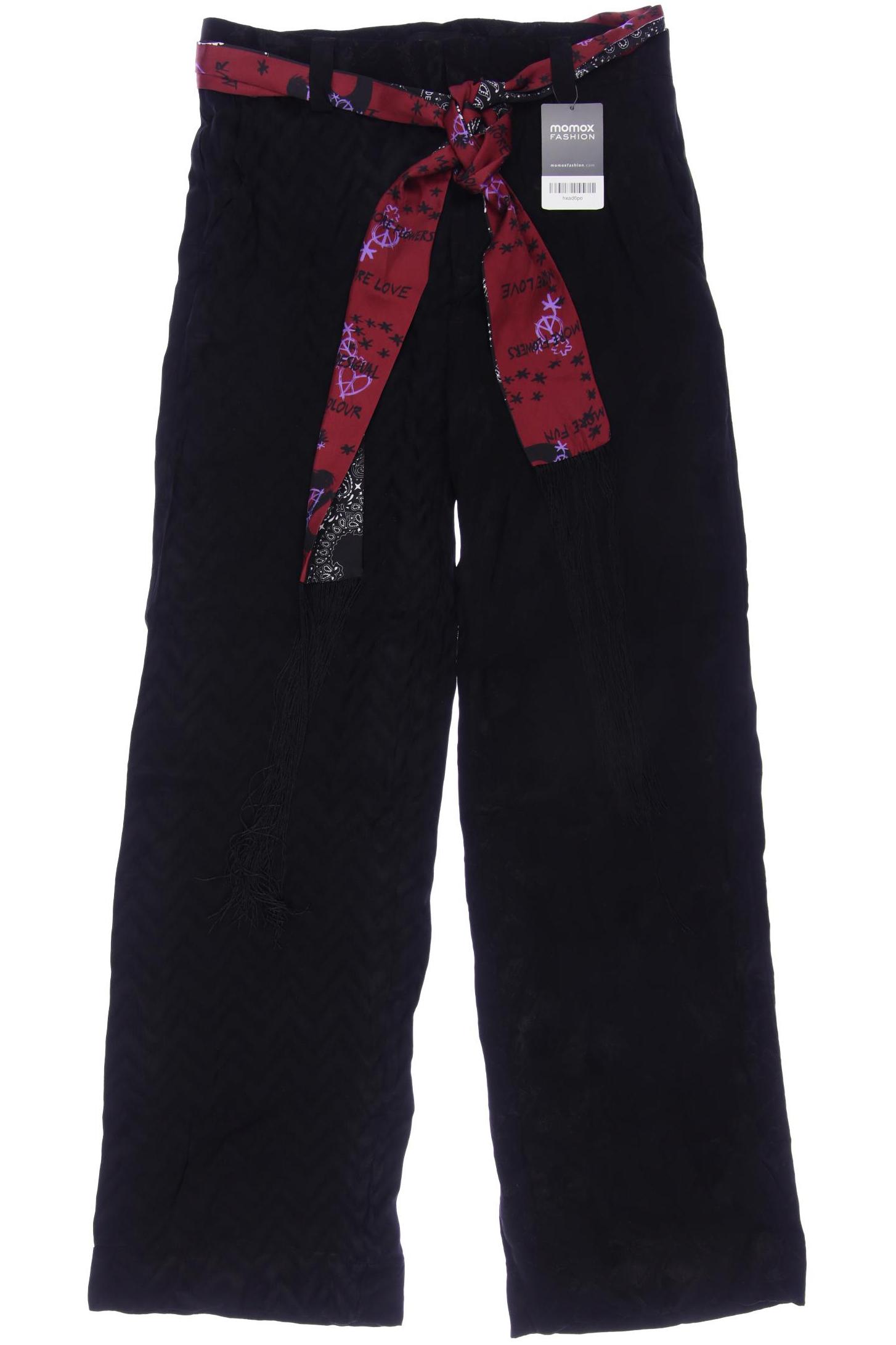 

Desigual Damen Stoffhose, schwarz