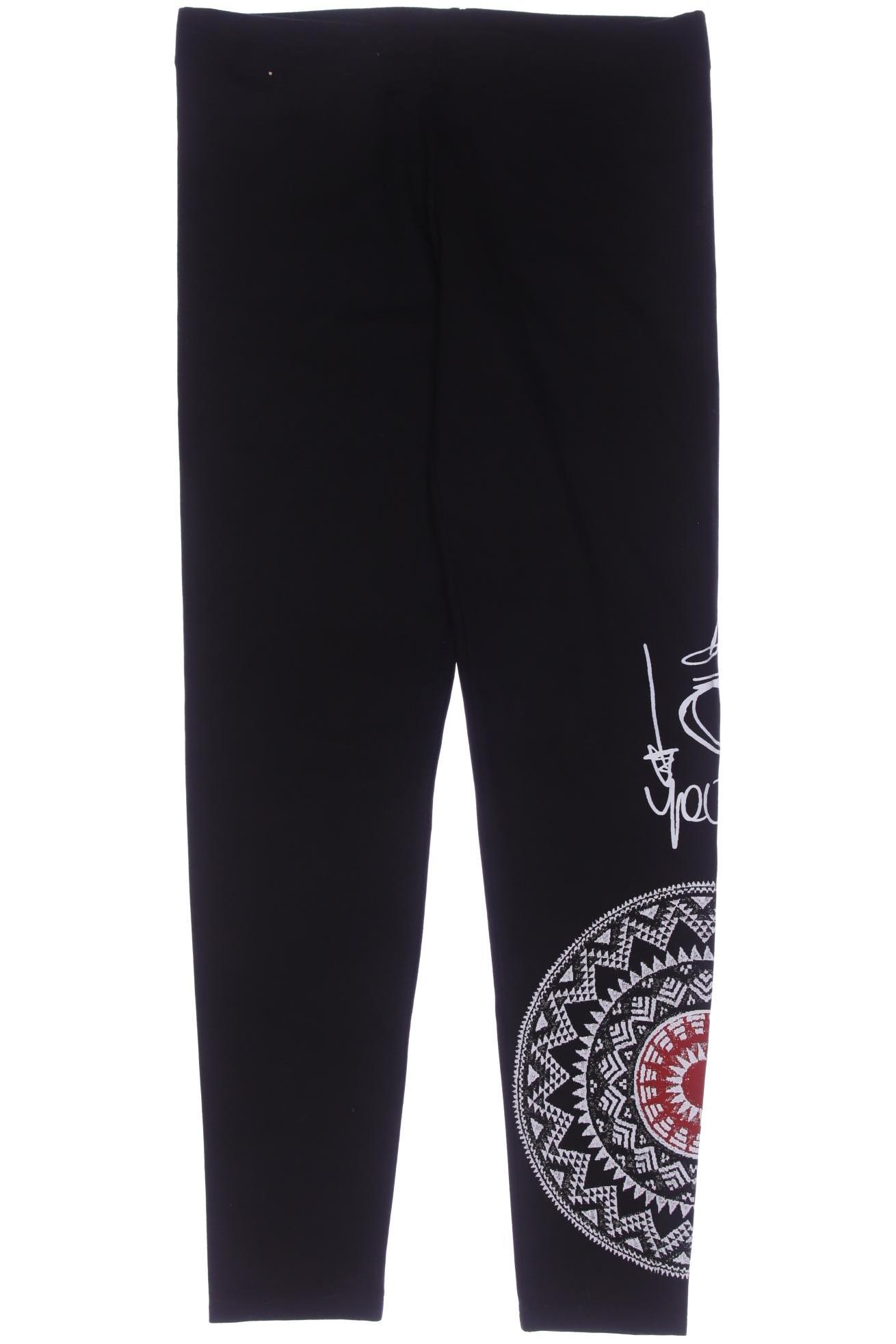 

Desigual Damen Stoffhose, schwarz, Gr. 0