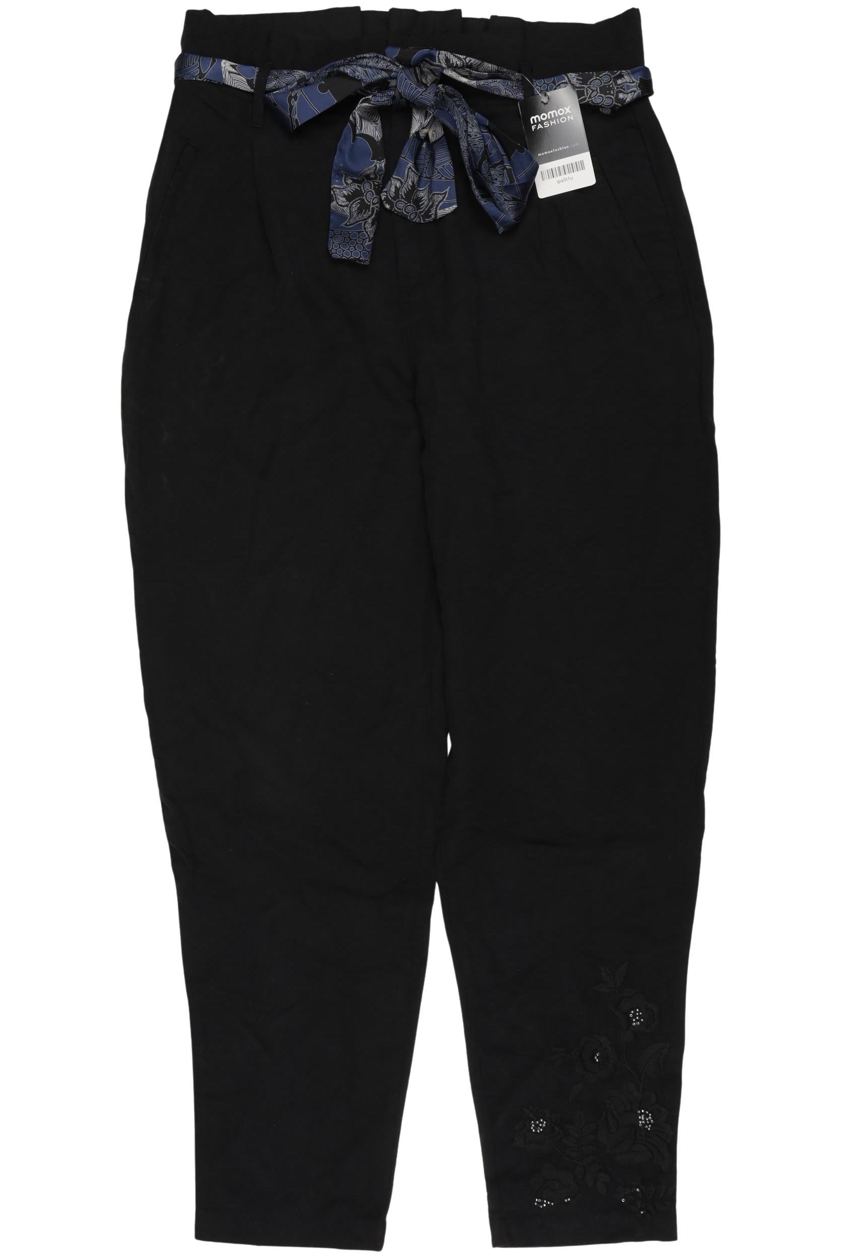 

Desigual Damen Stoffhose, schwarz, Gr. 0