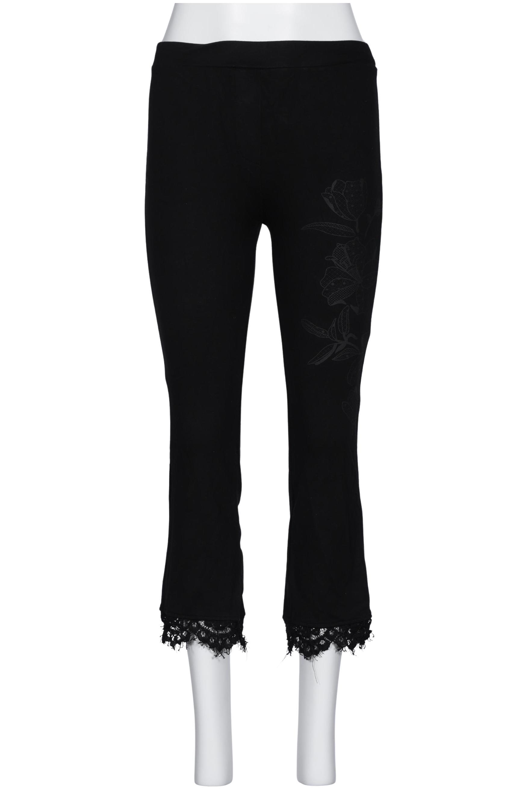 

Desigual Damen Stoffhose, schwarz, Gr. 0