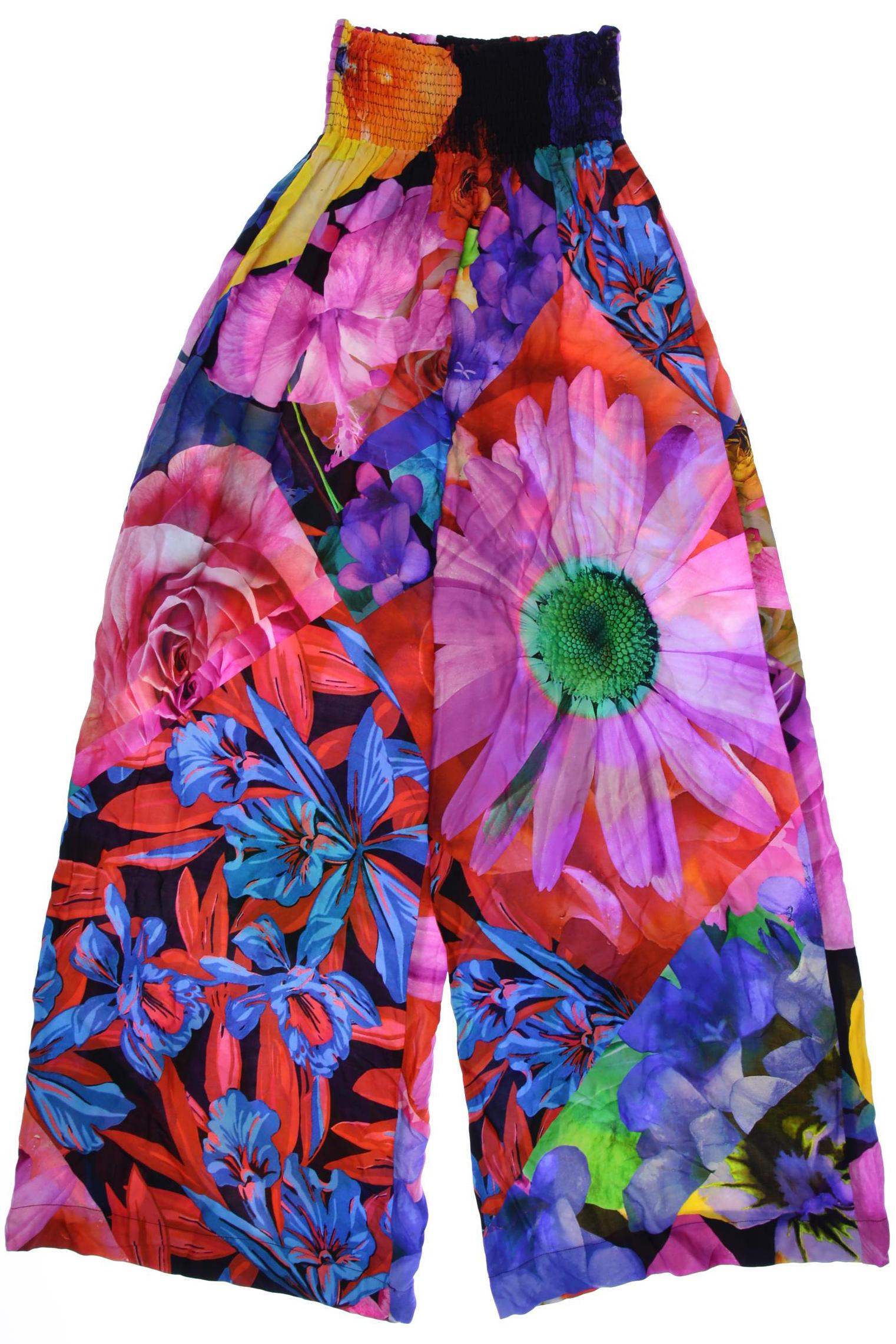 

Desigual Damen Stoffhose, mehrfarbig, Gr. 0