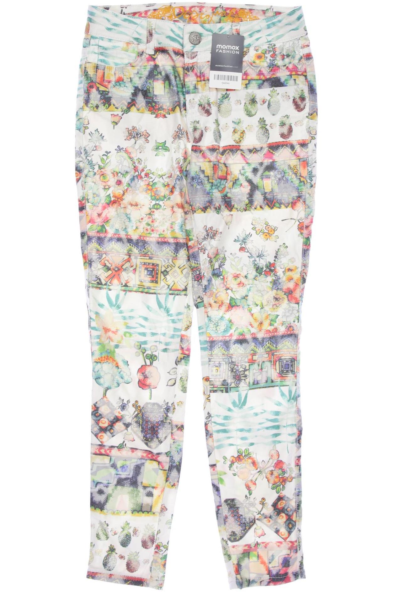 

Desigual Damen Stoffhose, mehrfarbig, Gr. 36