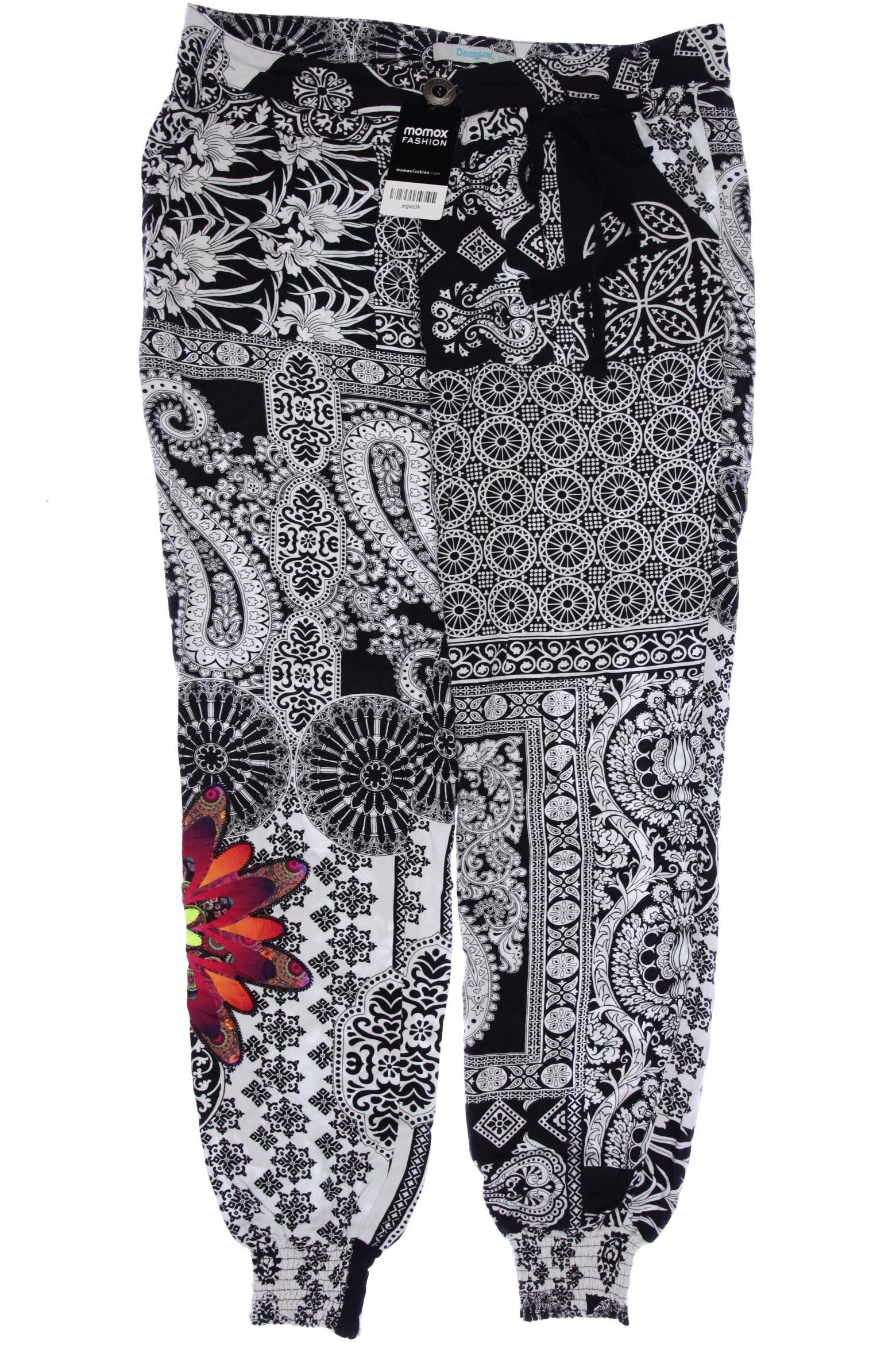 

Desigual Damen Stoffhose, schwarz, Gr. 0