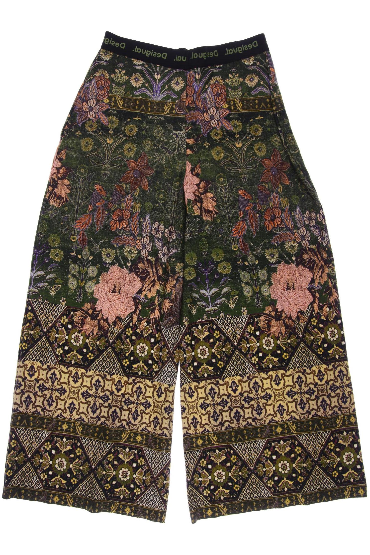 

Desigual Damen Stoffhose, grün