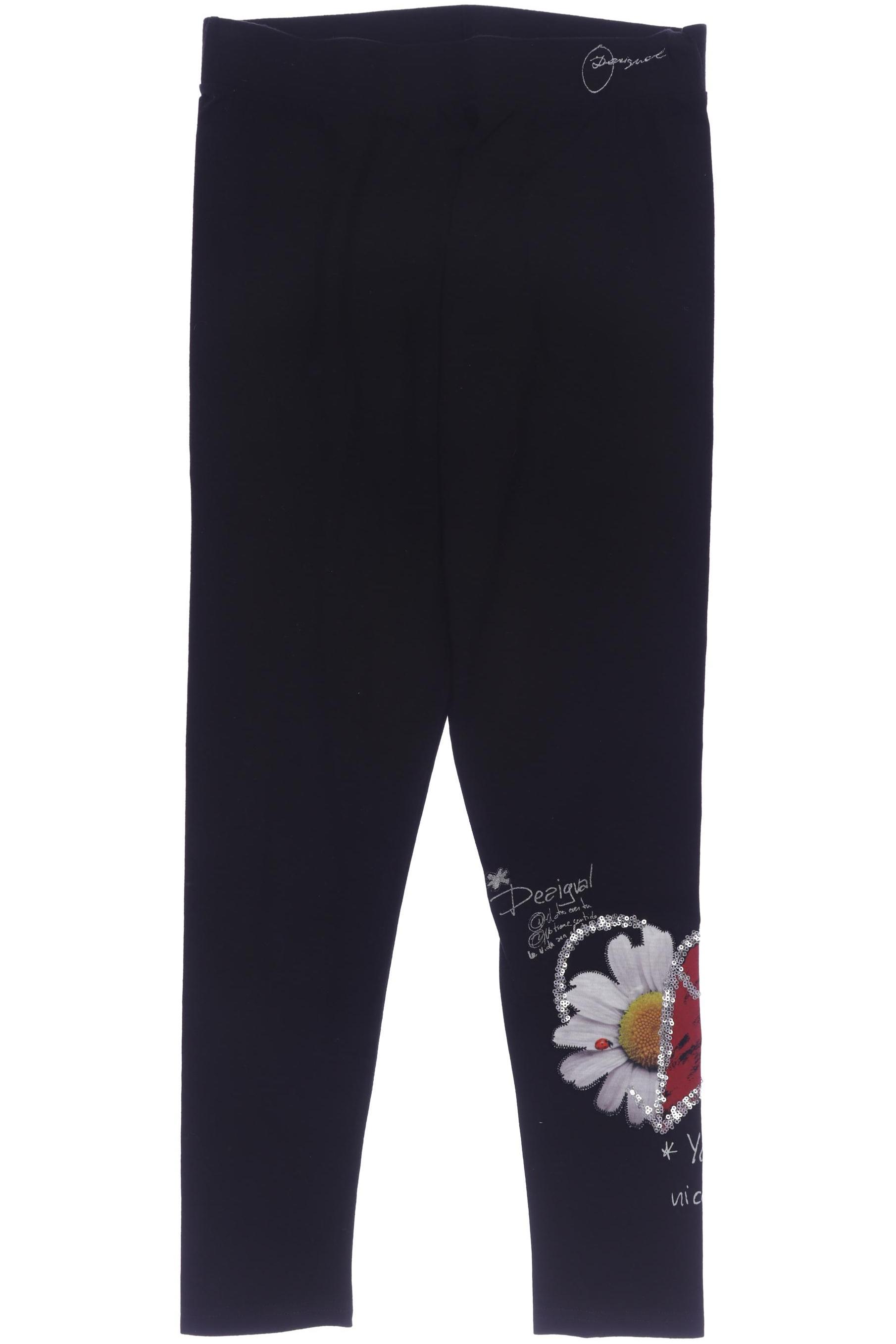 

Desigual Damen Stoffhose, schwarz, Gr. 0