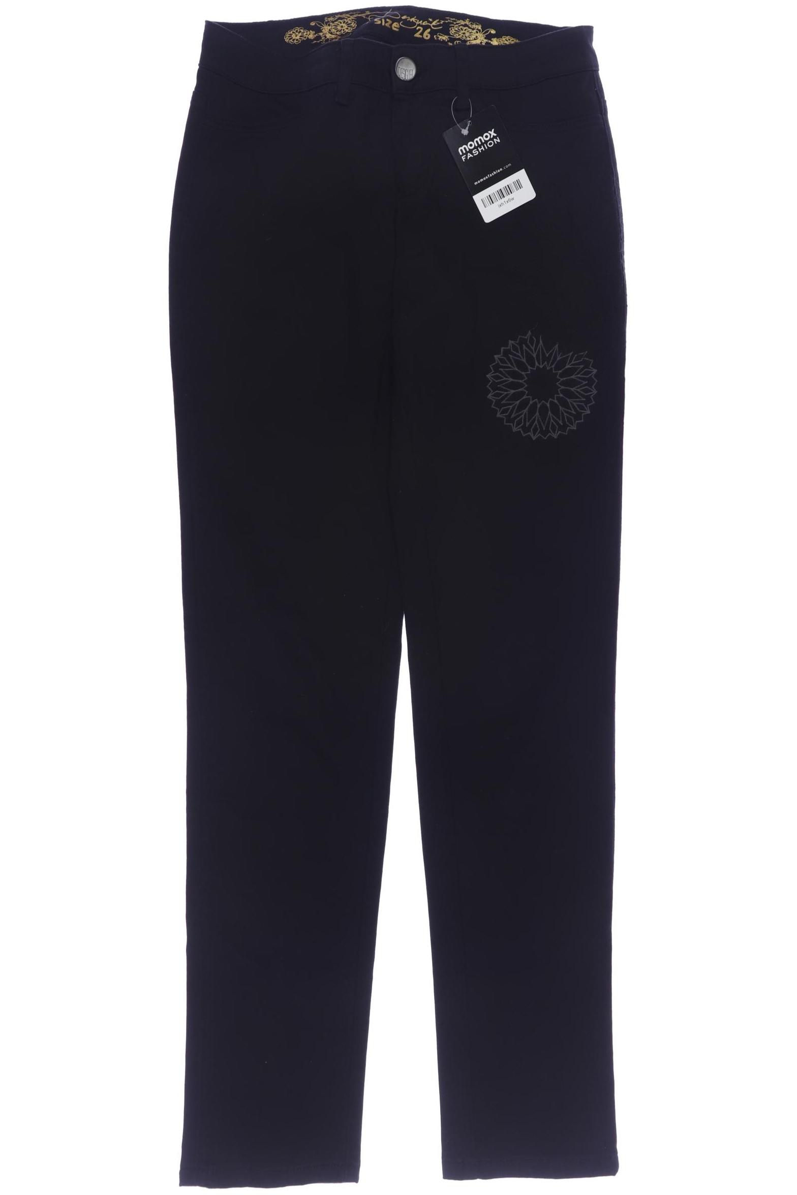 

Desigual Damen Stoffhose, schwarz, Gr. 26