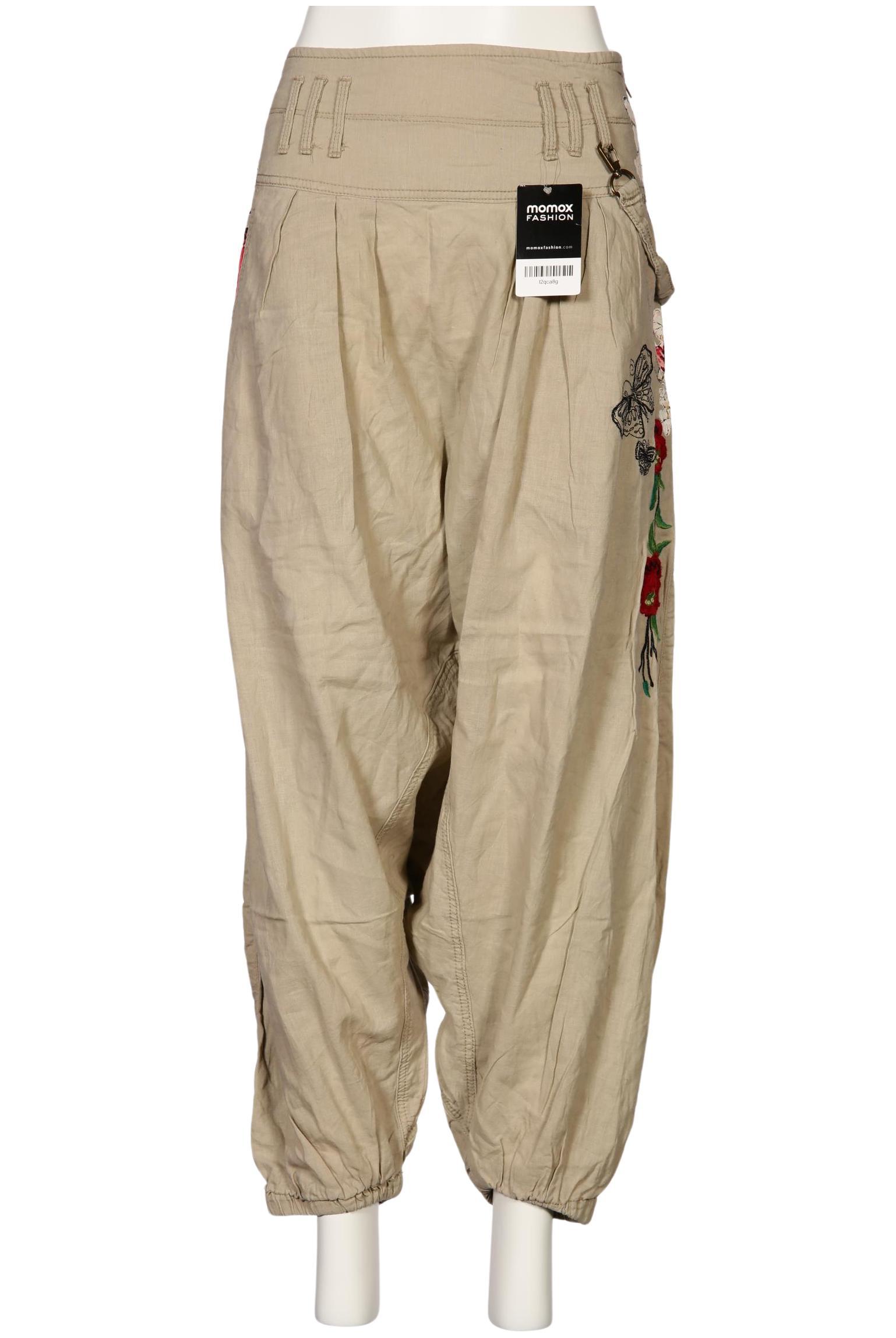 

Desigual Damen Stoffhose, beige, Gr. 30