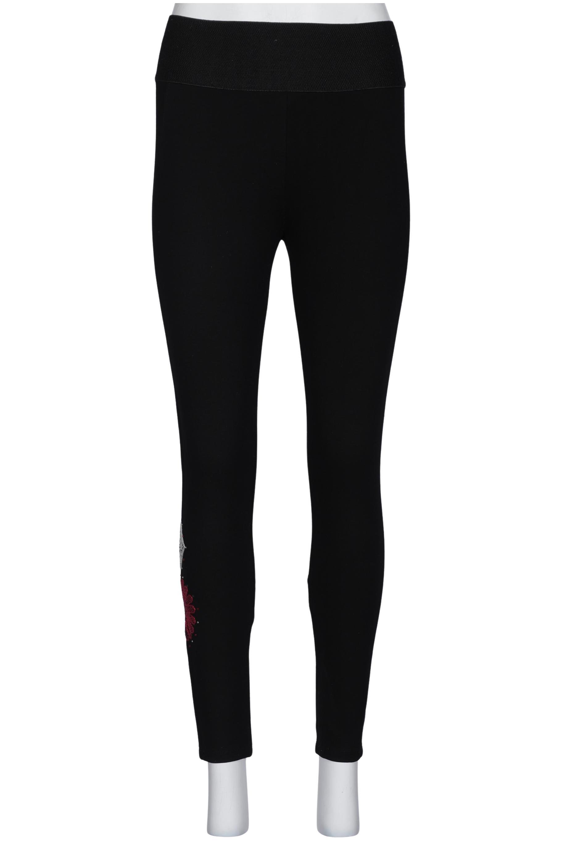 

Desigual Damen Stoffhose, schwarz, Gr. 0