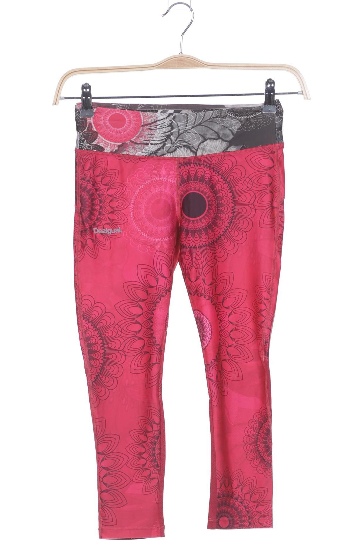 

Desigual Damen Stoffhose, pink, Gr. 0