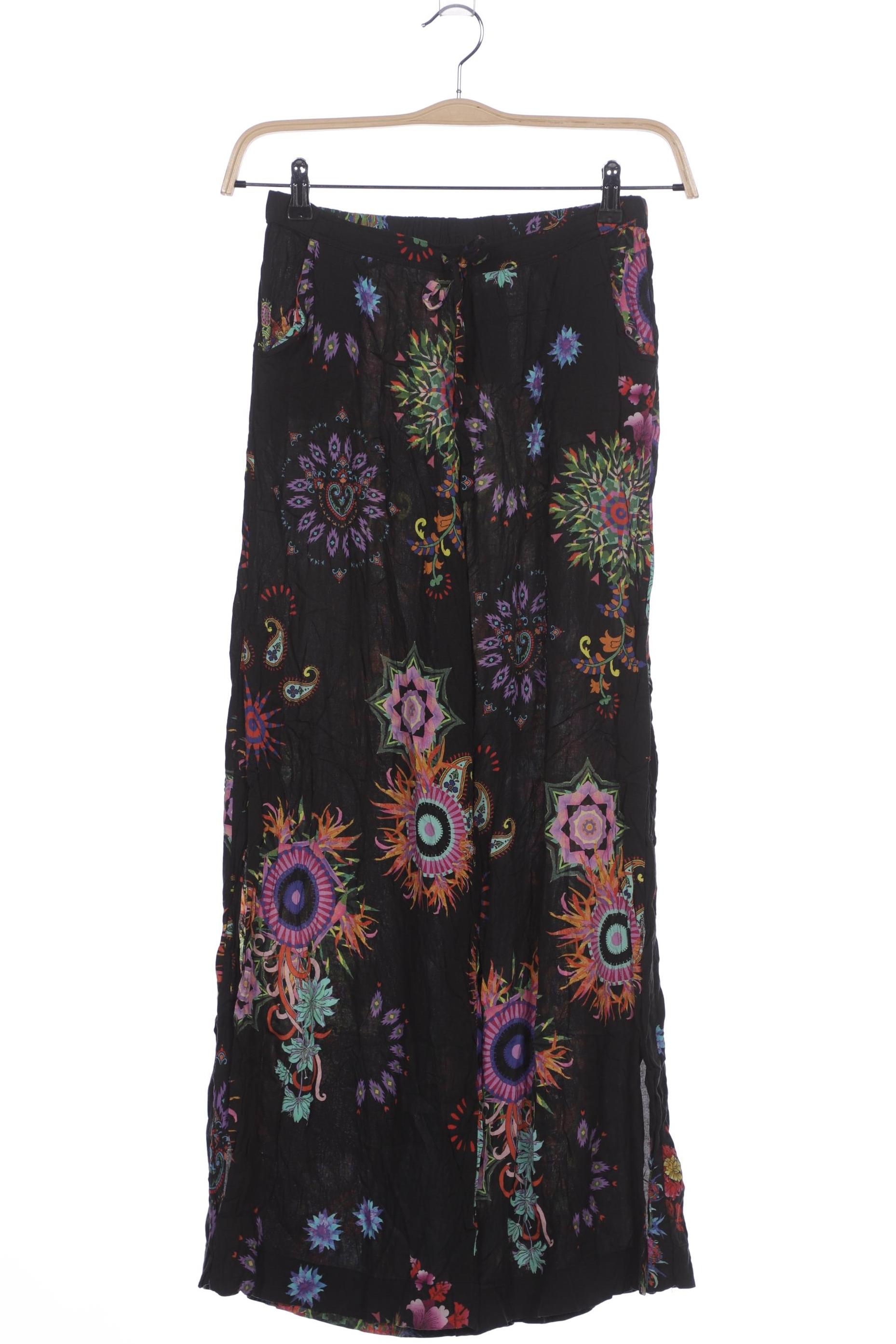 

Desigual Damen Stoffhose, schwarz, Gr. 0