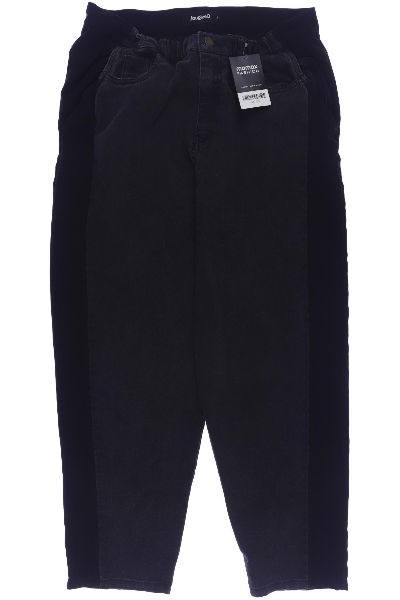 

Desigual Damen Stoffhose, schwarz, Gr. 0