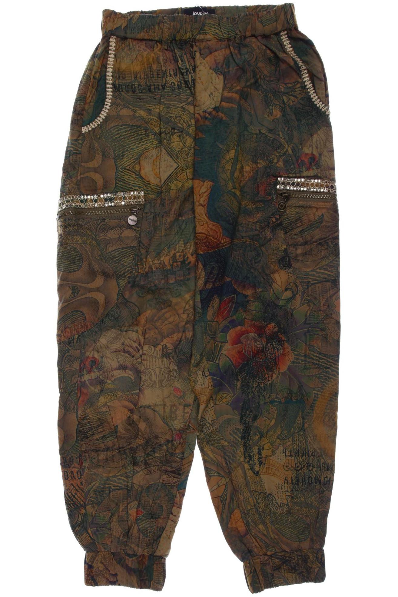 

Desigual Damen Stoffhose, grün