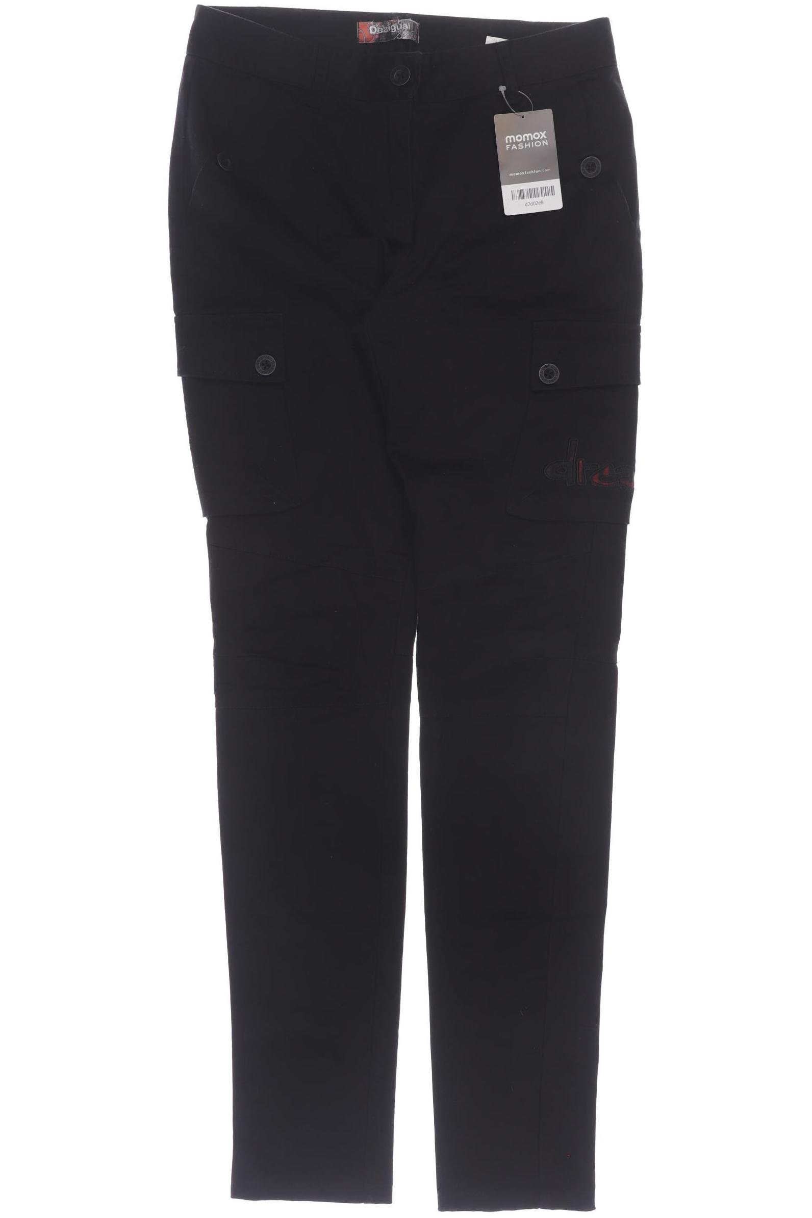 

Desigual Damen Stoffhose, schwarz, Gr. 26