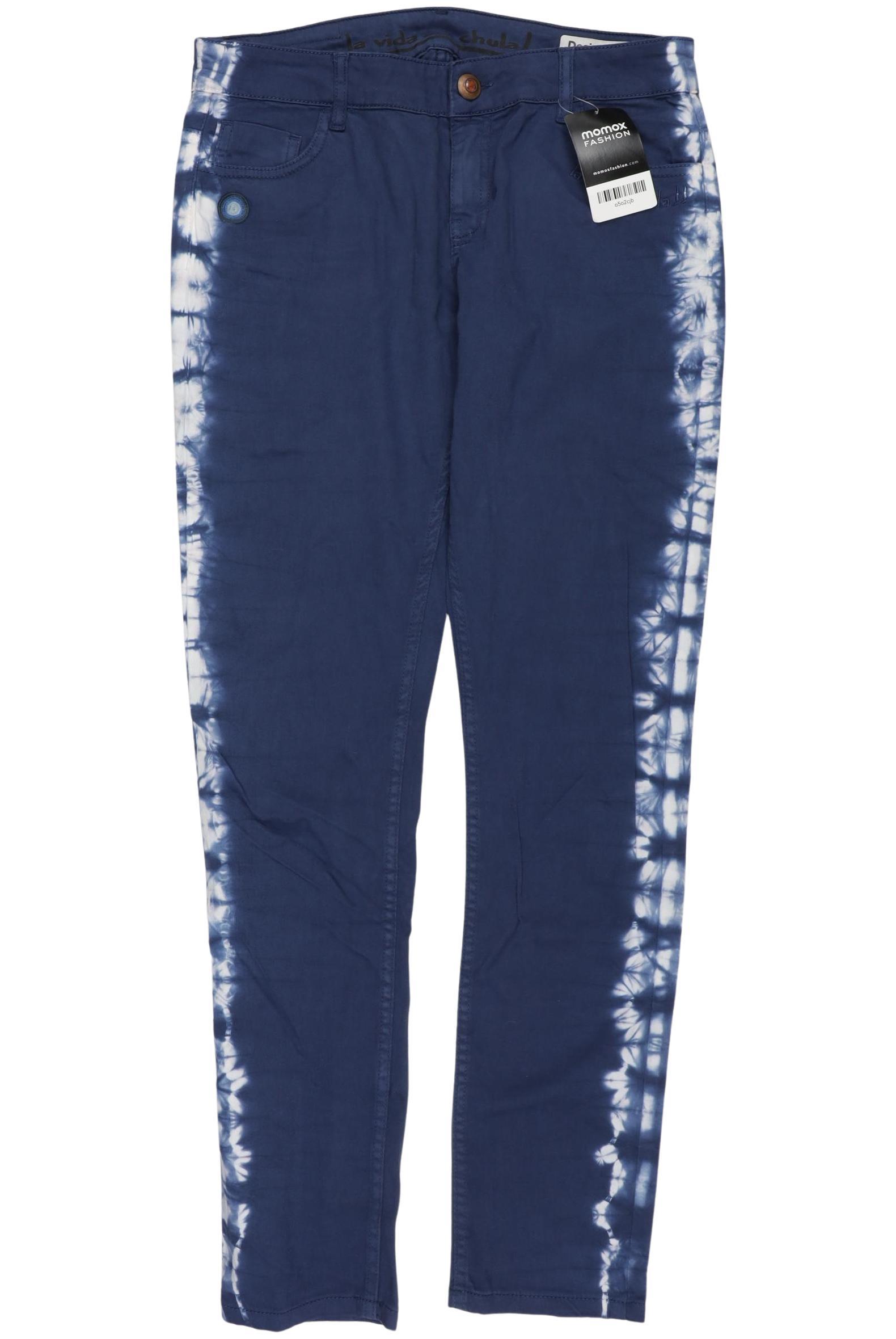 

Desigual Damen Stoffhose, blau, Gr. 30