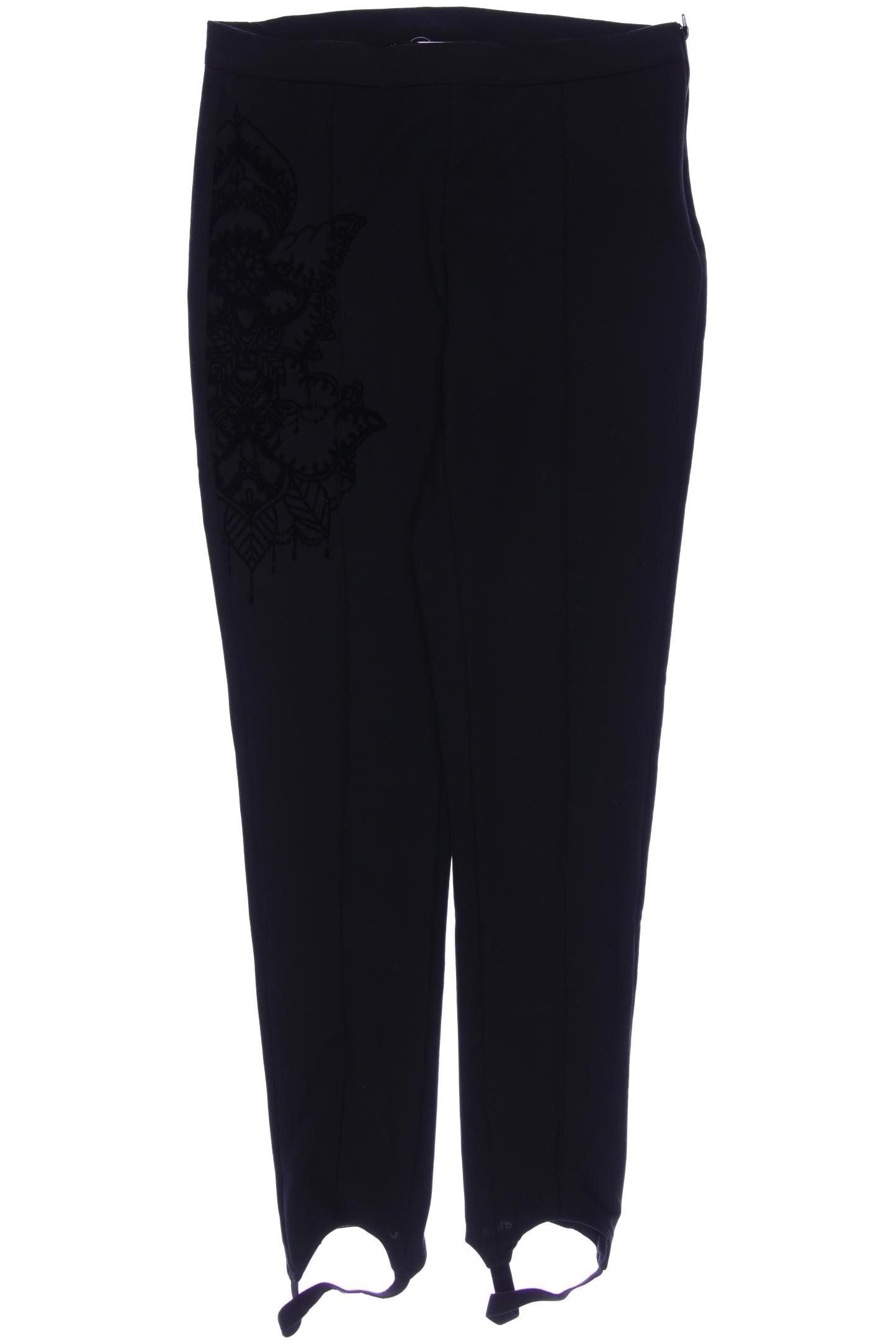 

Desigual Damen Stoffhose, schwarz, Gr. 0