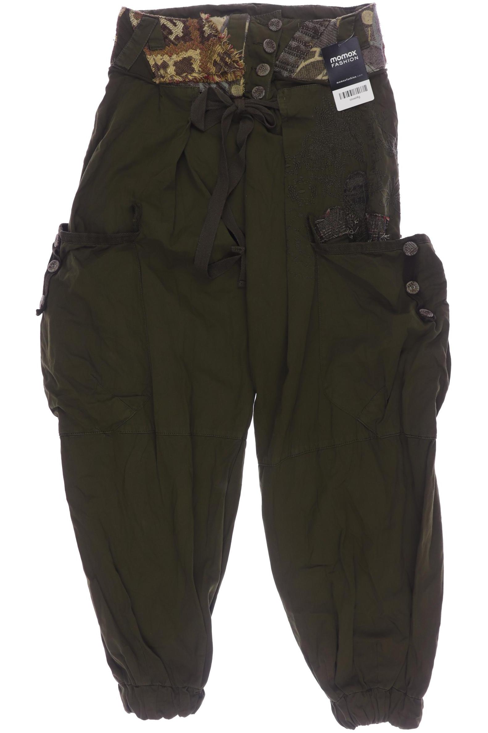 

Desigual Damen Stoffhose, grün, Gr. 24
