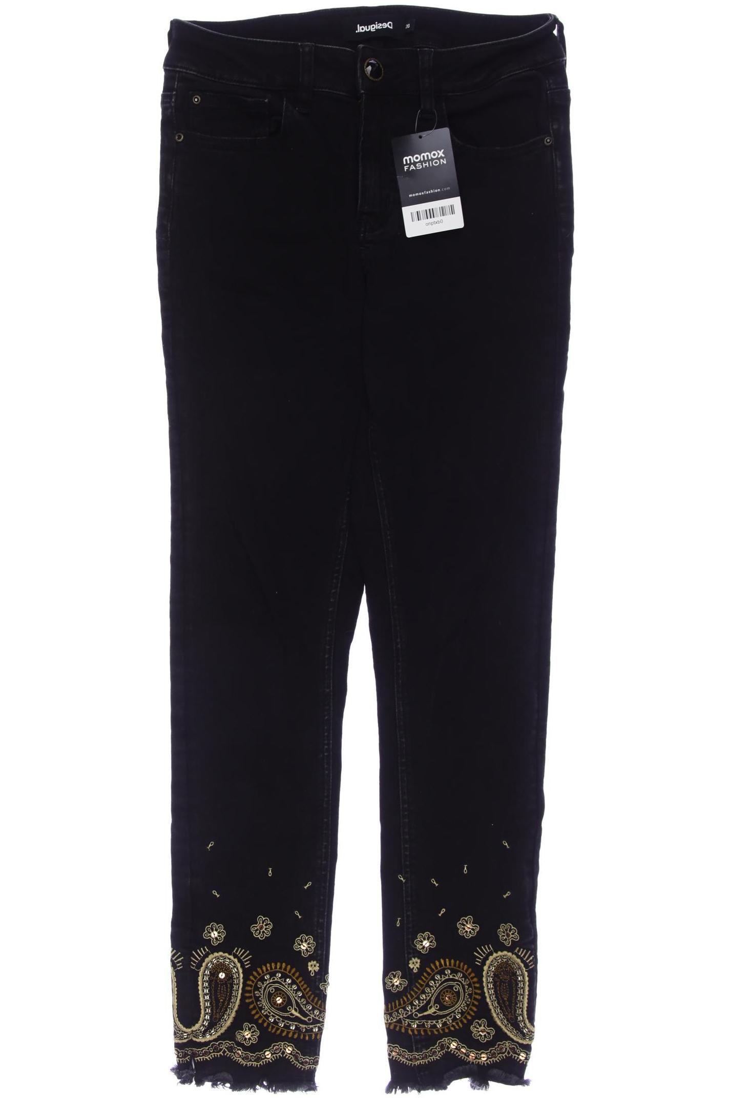 

Desigual Damen Stoffhose, schwarz, Gr. 26
