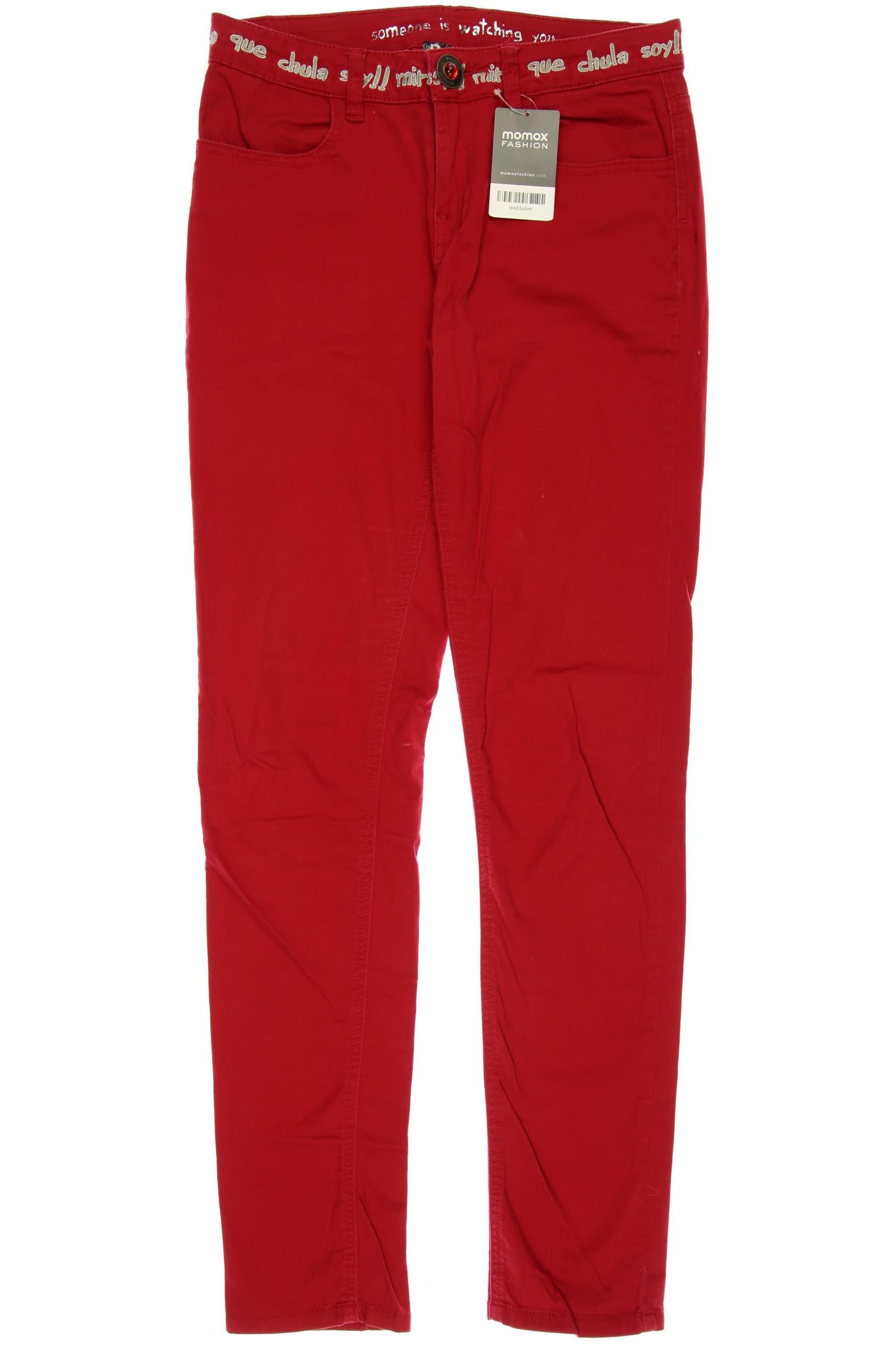 

Desigual Damen Stoffhose, rot, Gr. 28