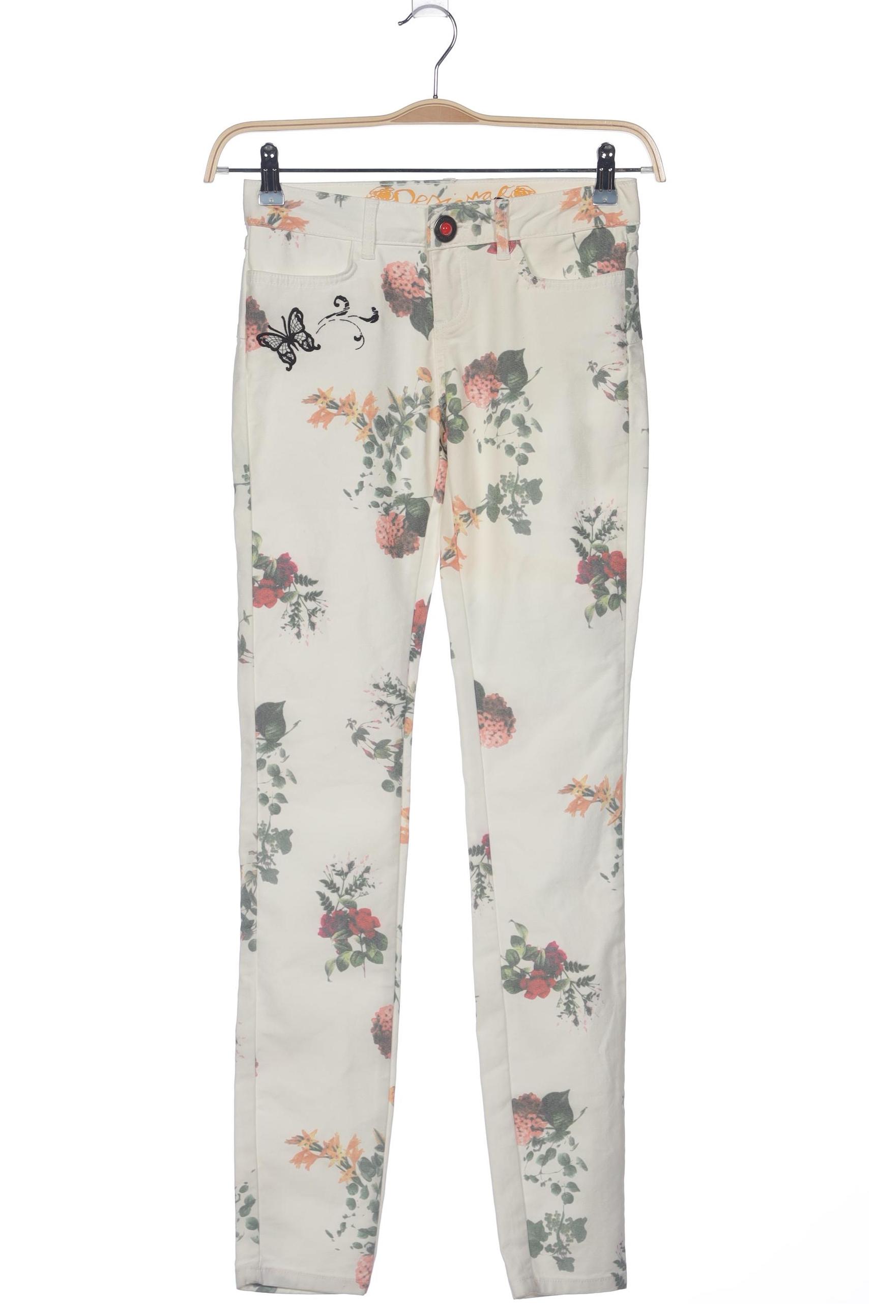 

Desigual Damen Stoffhose, cremeweiß, Gr. 34