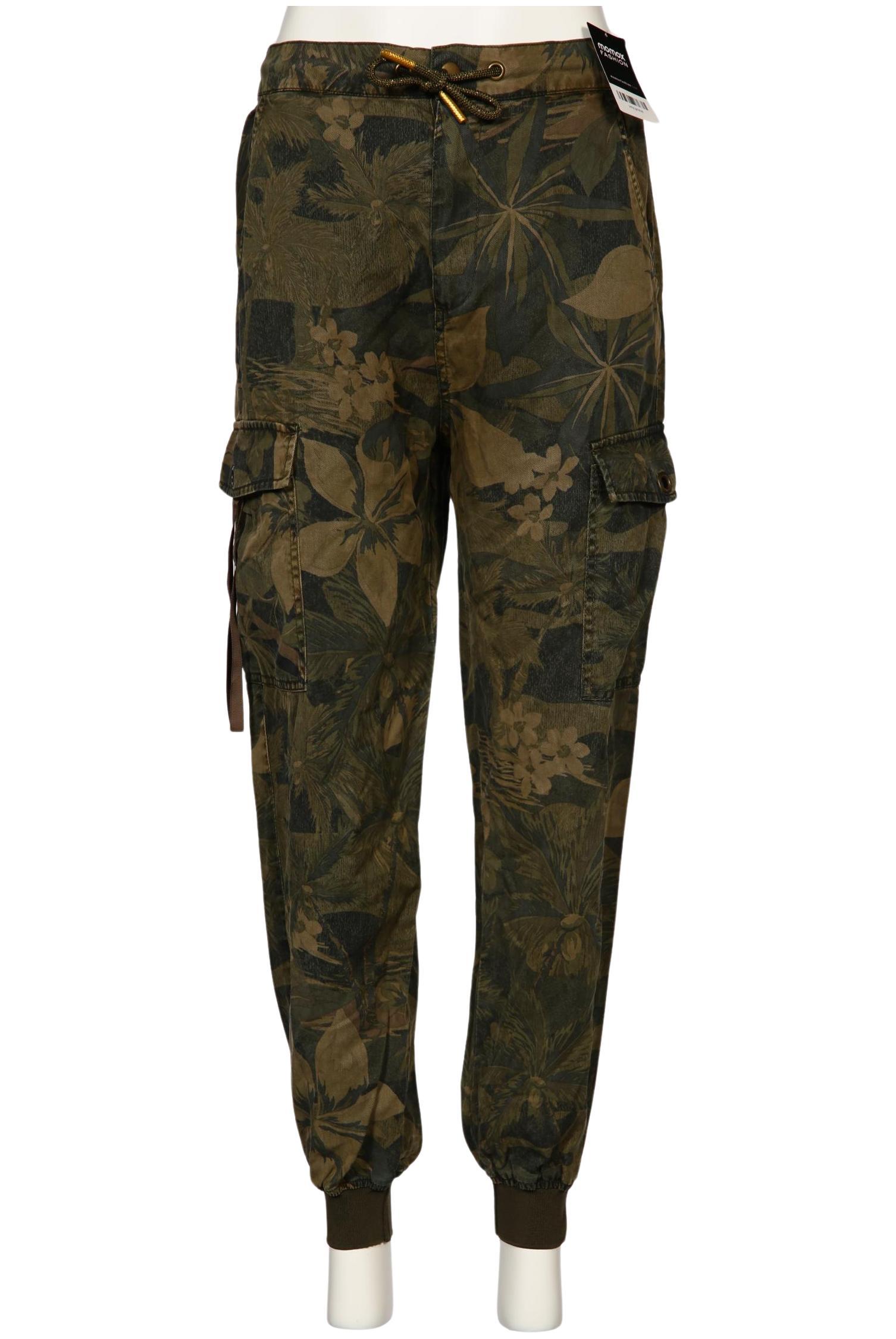 

Desigual Damen Stoffhose, grün, Gr. 0