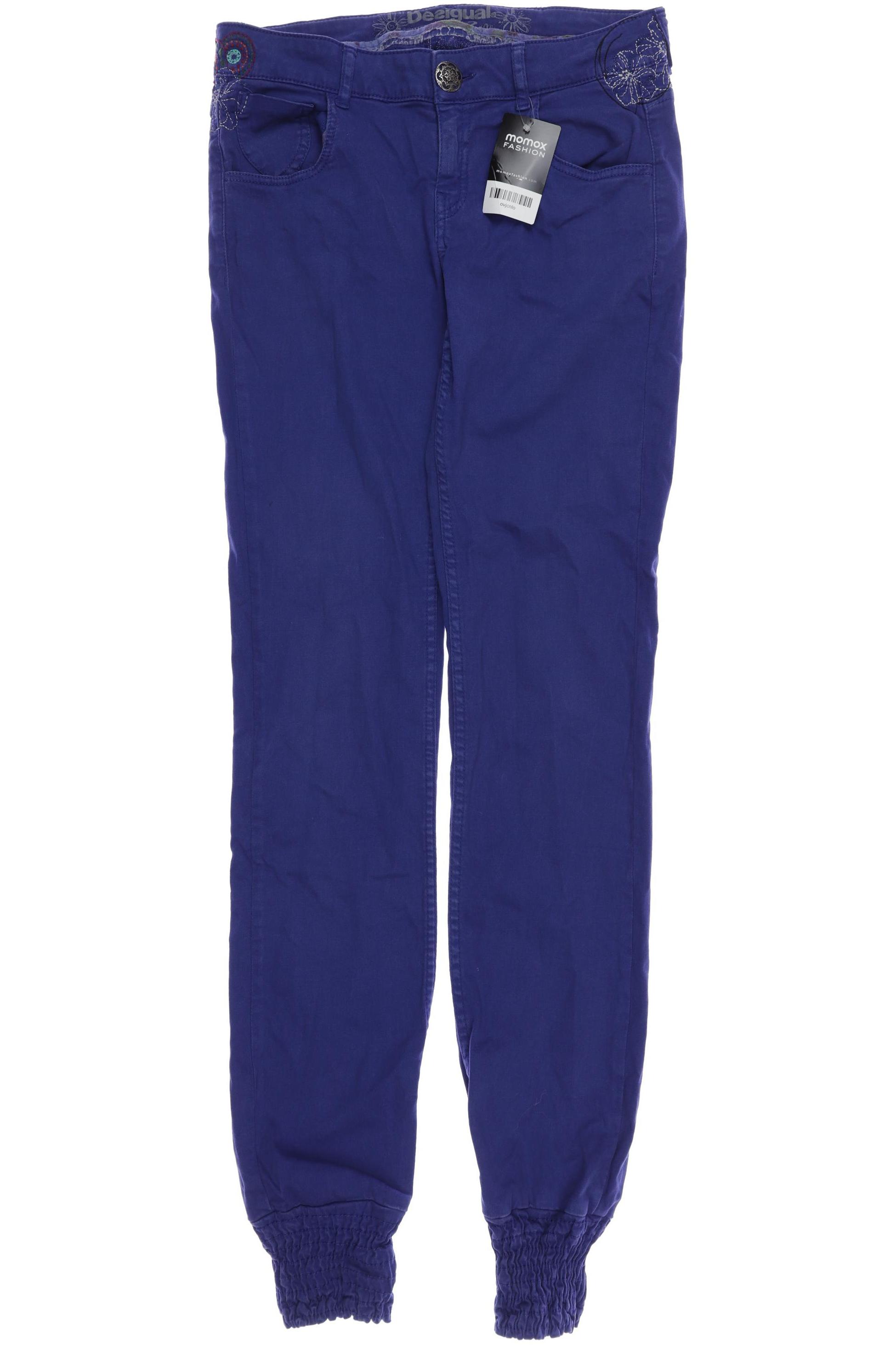 

Desigual Damen Stoffhose, marineblau, Gr. 30