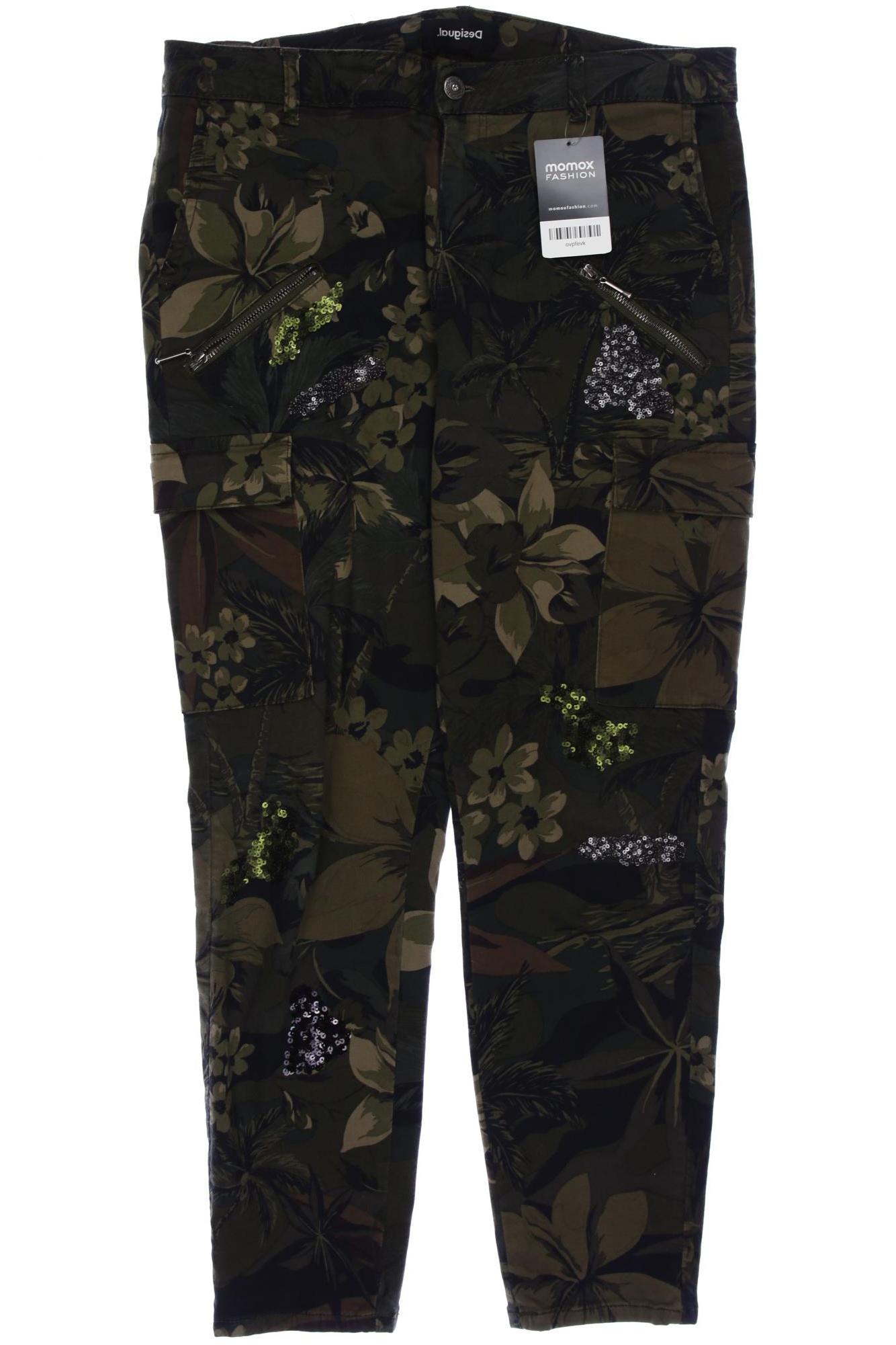 

Desigual Damen Stoffhose, grün, Gr. 42