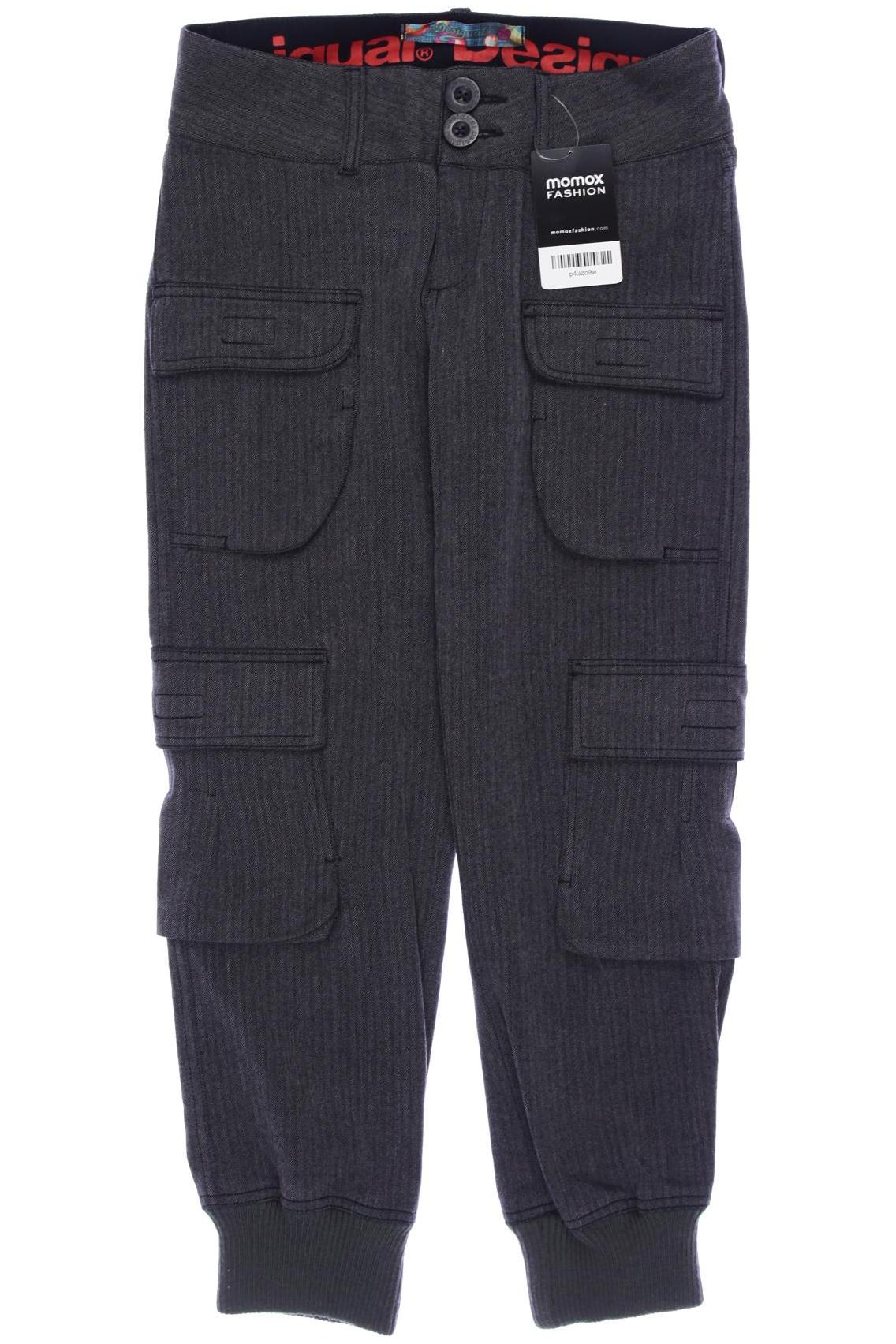 

Desigual Damen Stoffhose, grau, Gr. 24