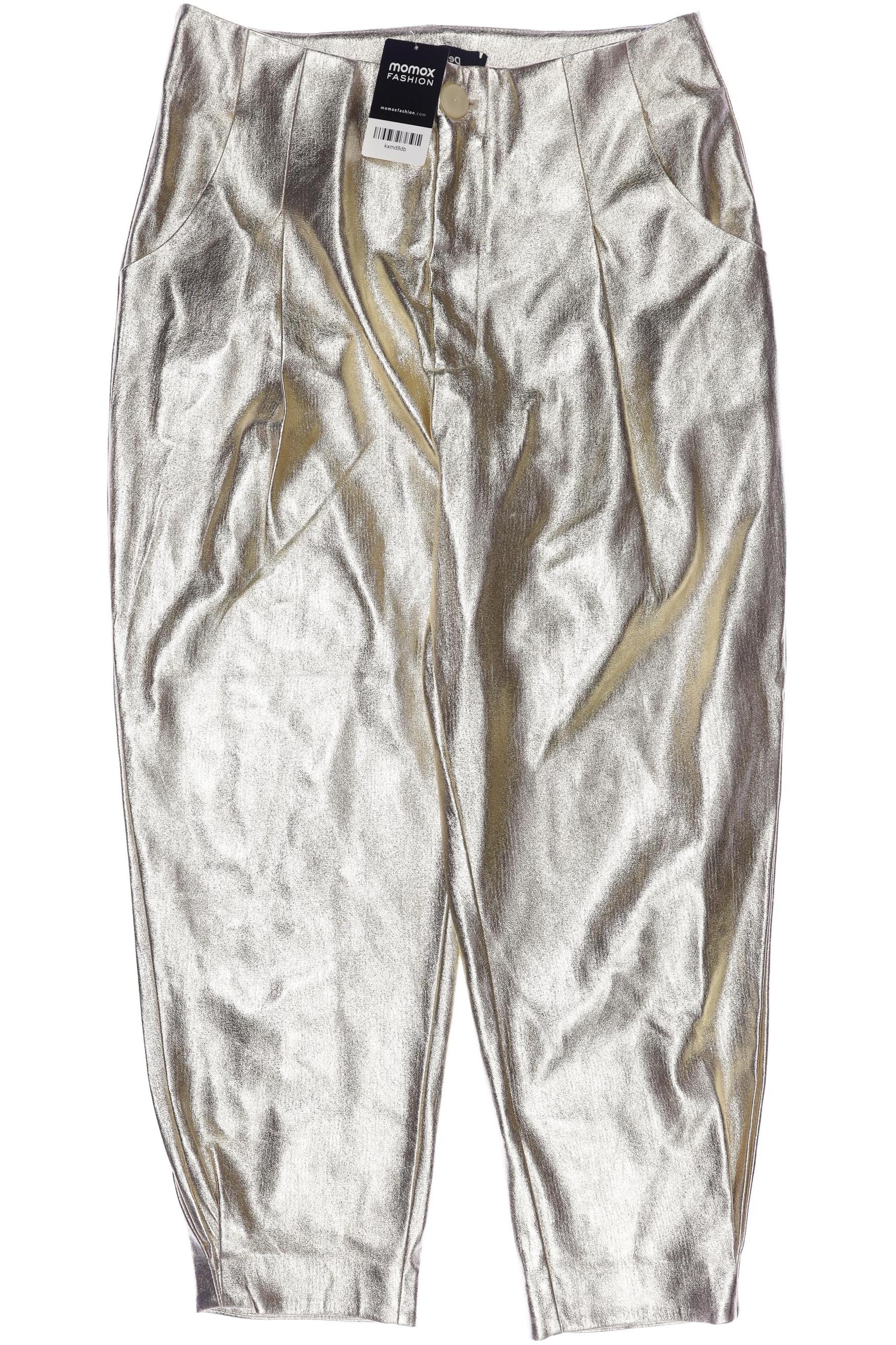 

Desigual Damen Stoffhose, gold, Gr. 0
