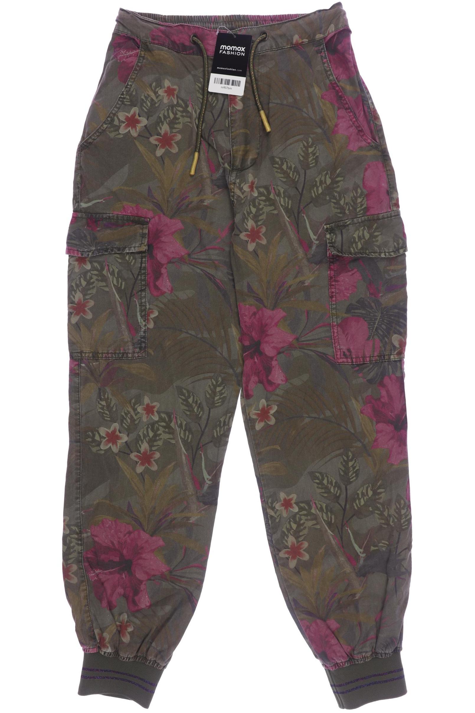 

Desigual Damen Stoffhose, grün, Gr. 0