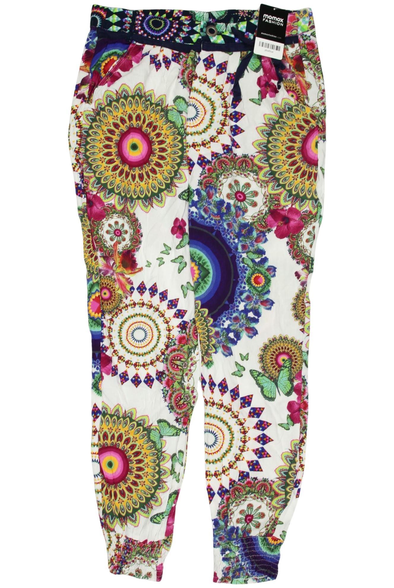 

Desigual Damen Stoffhose, mehrfarbig, Gr. 30