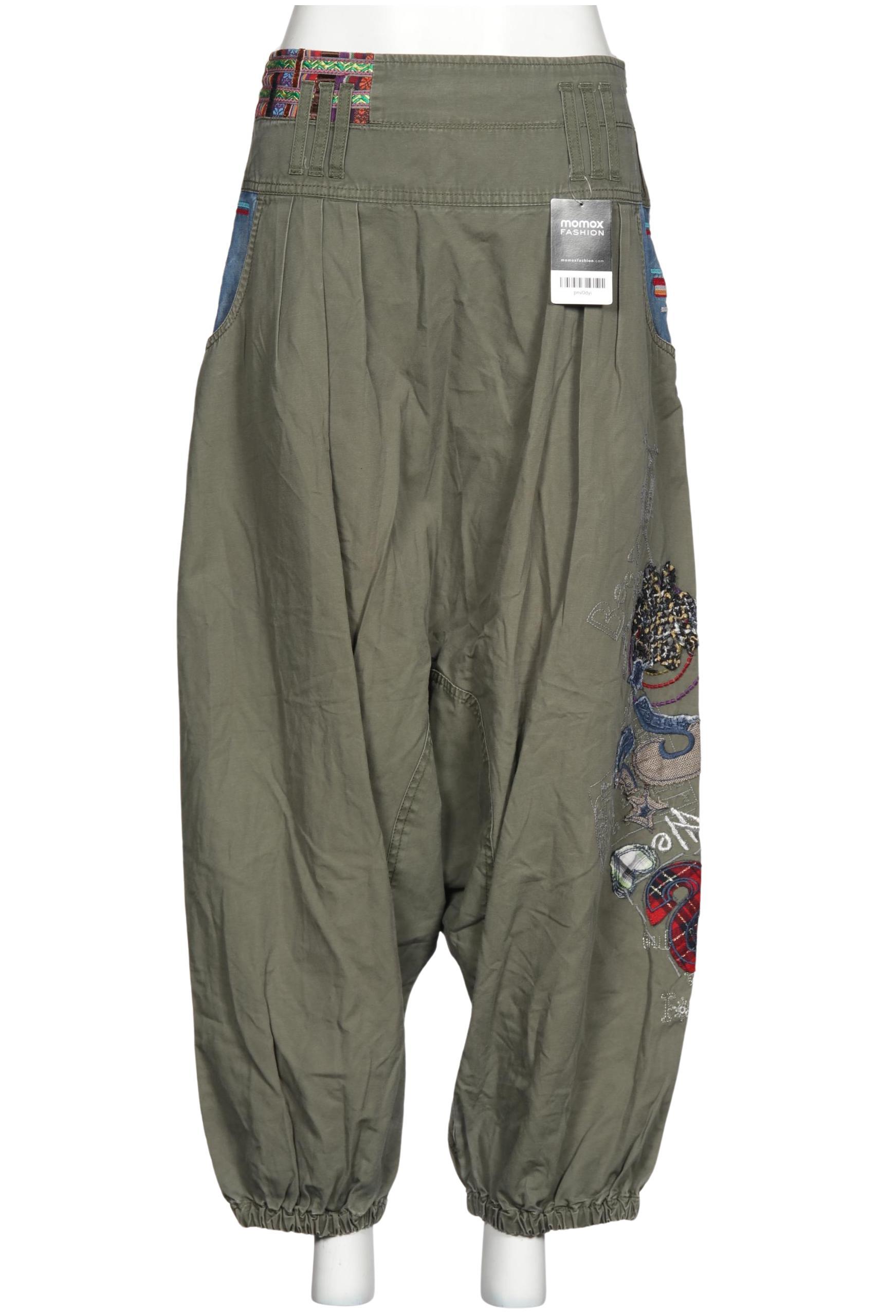 

Desigual Damen Stoffhose, grün, Gr. 30