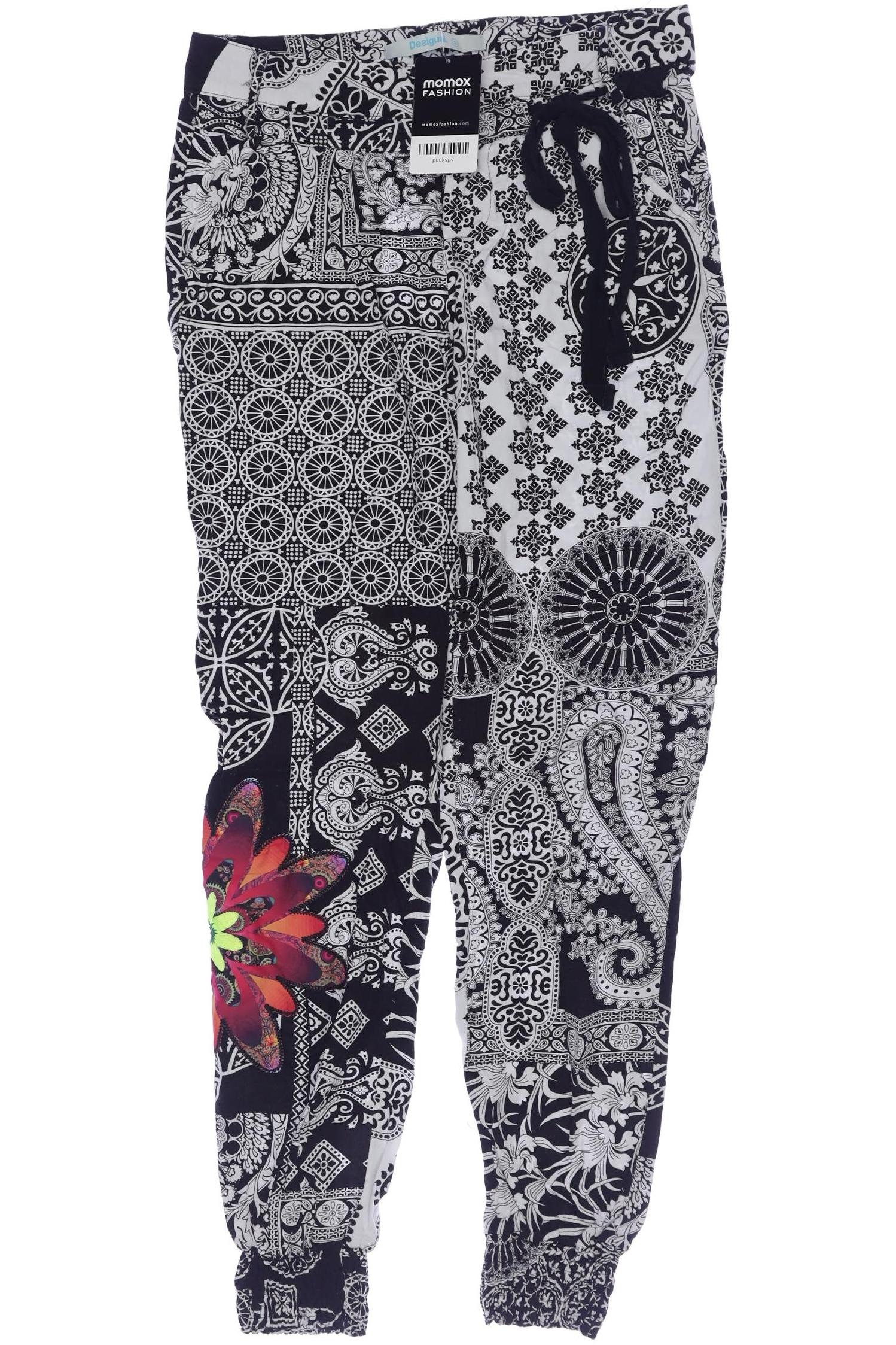 

Desigual Damen Stoffhose, schwarz, Gr. 0