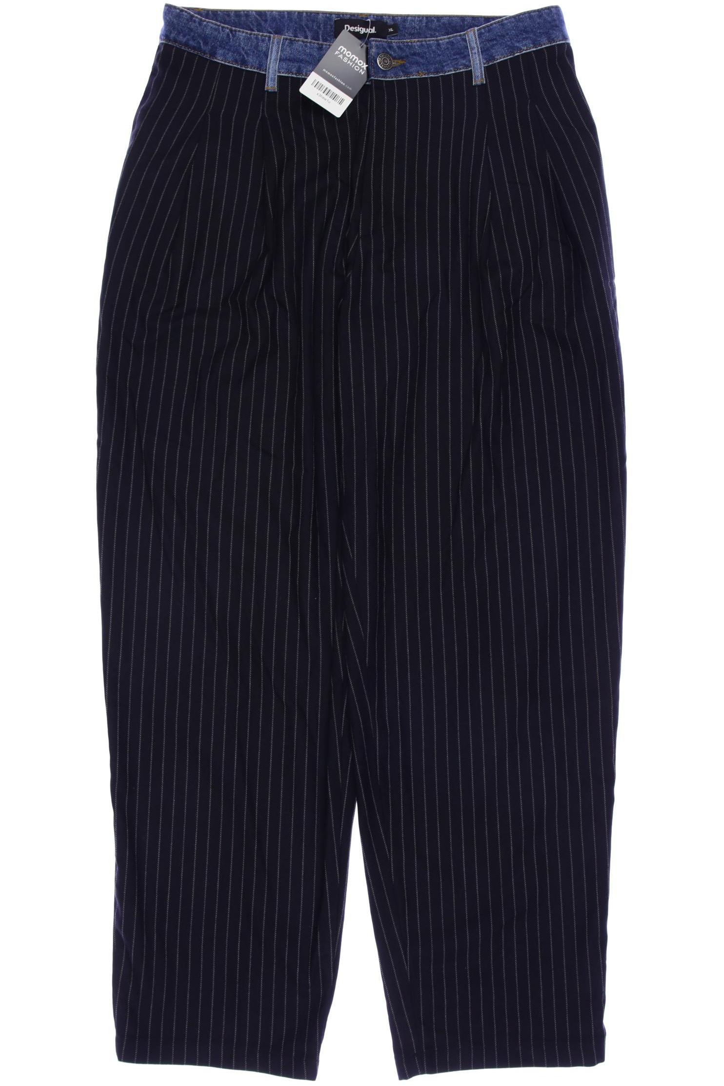 

Desigual Damen Stoffhose, schwarz, Gr. 0