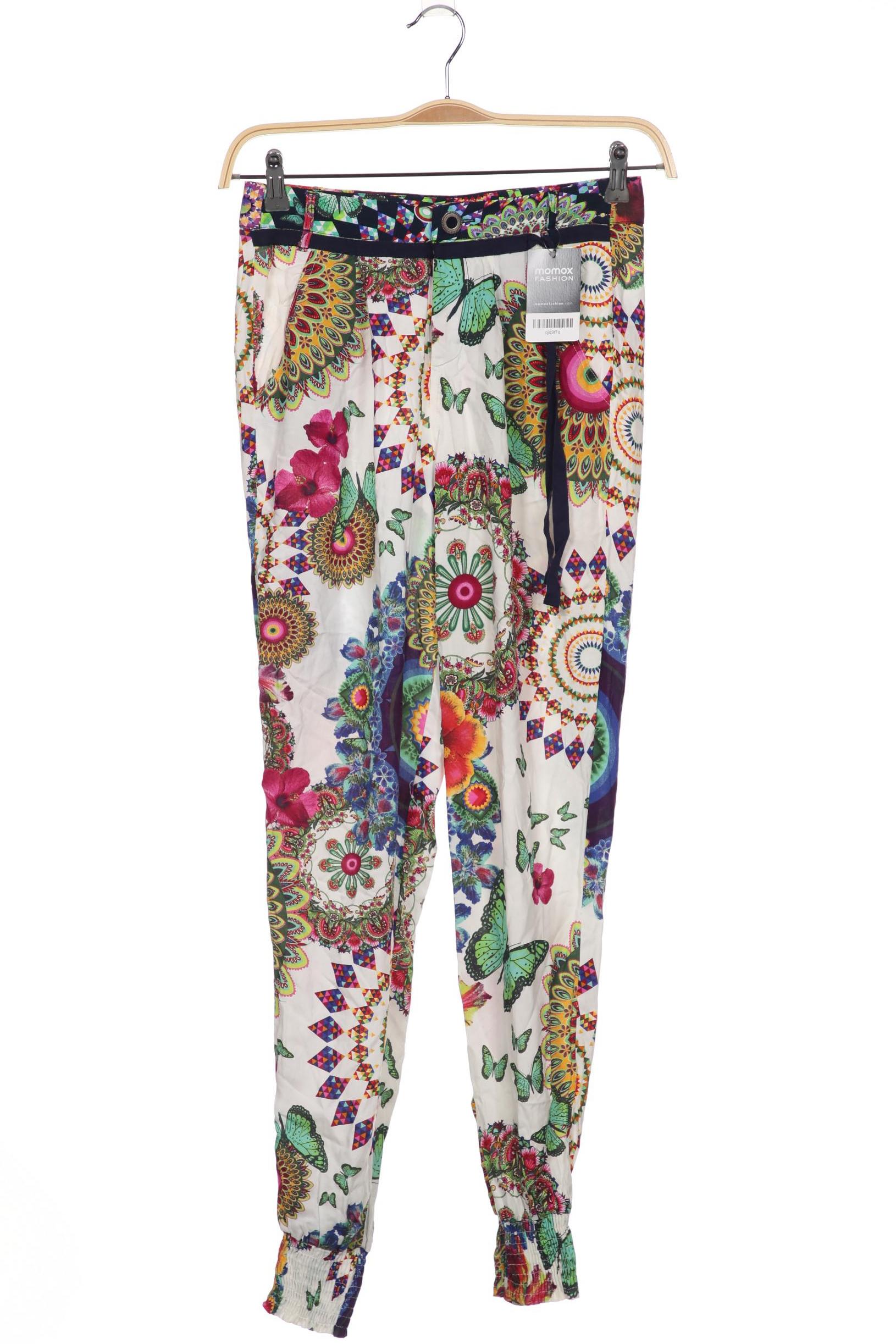

Desigual Damen Stoffhose, mehrfarbig