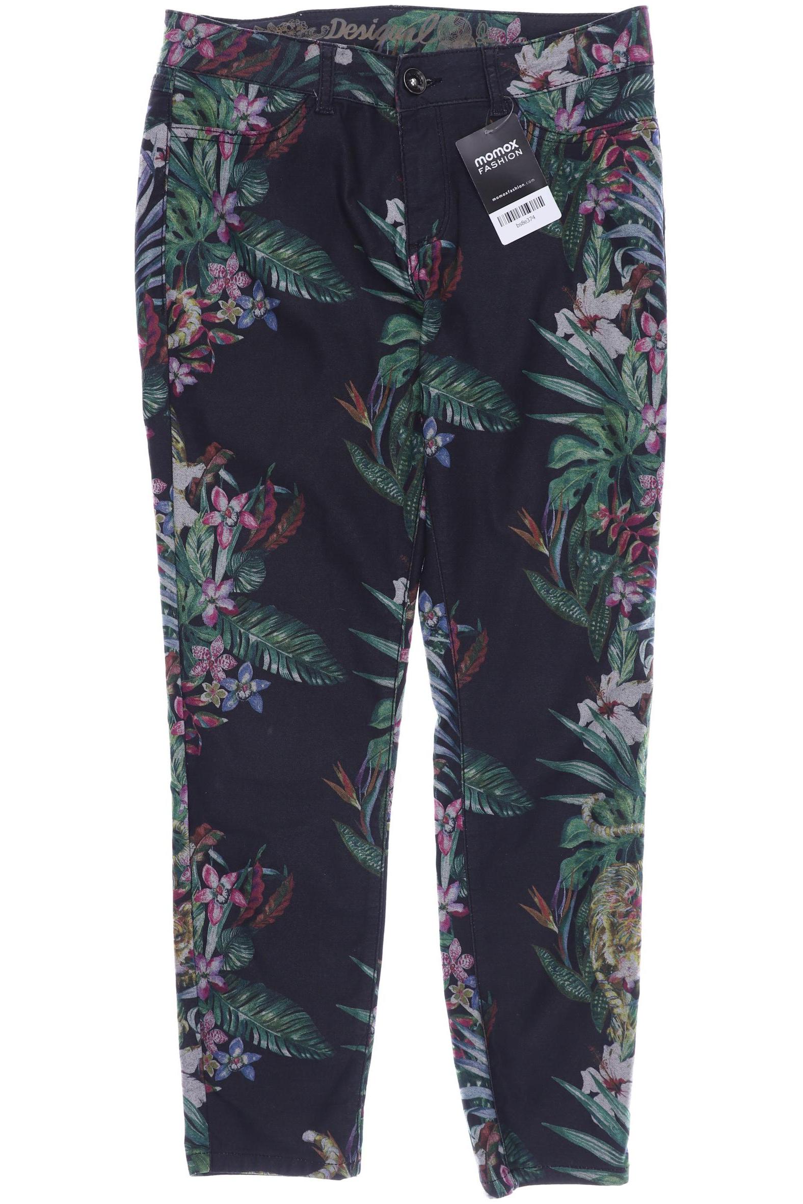 

Desigual Damen Stoffhose, grün