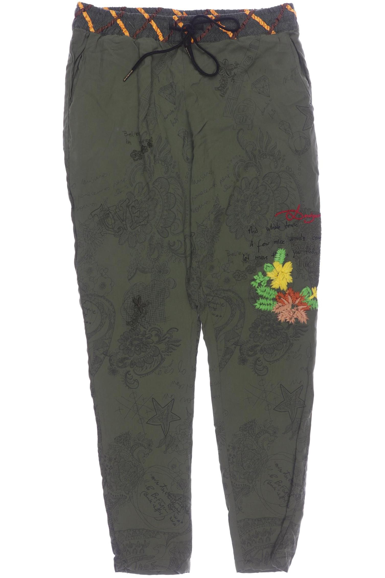 

Desigual Damen Stoffhose, grün, Gr. 30
