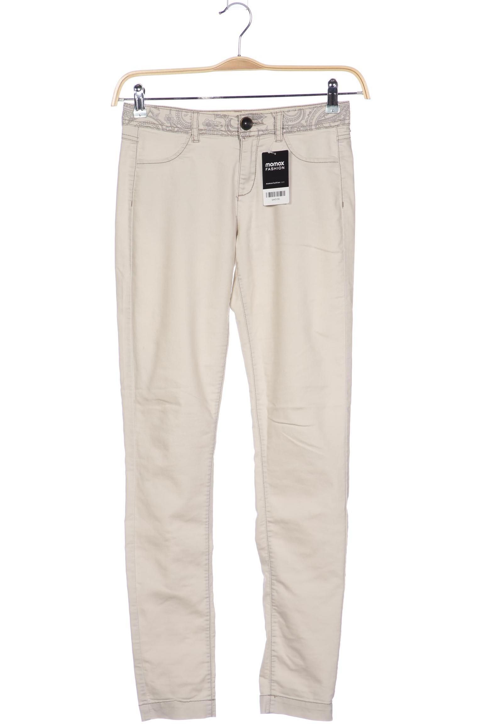 

Desigual Damen Stoffhose, cremeweiß, Gr. 28