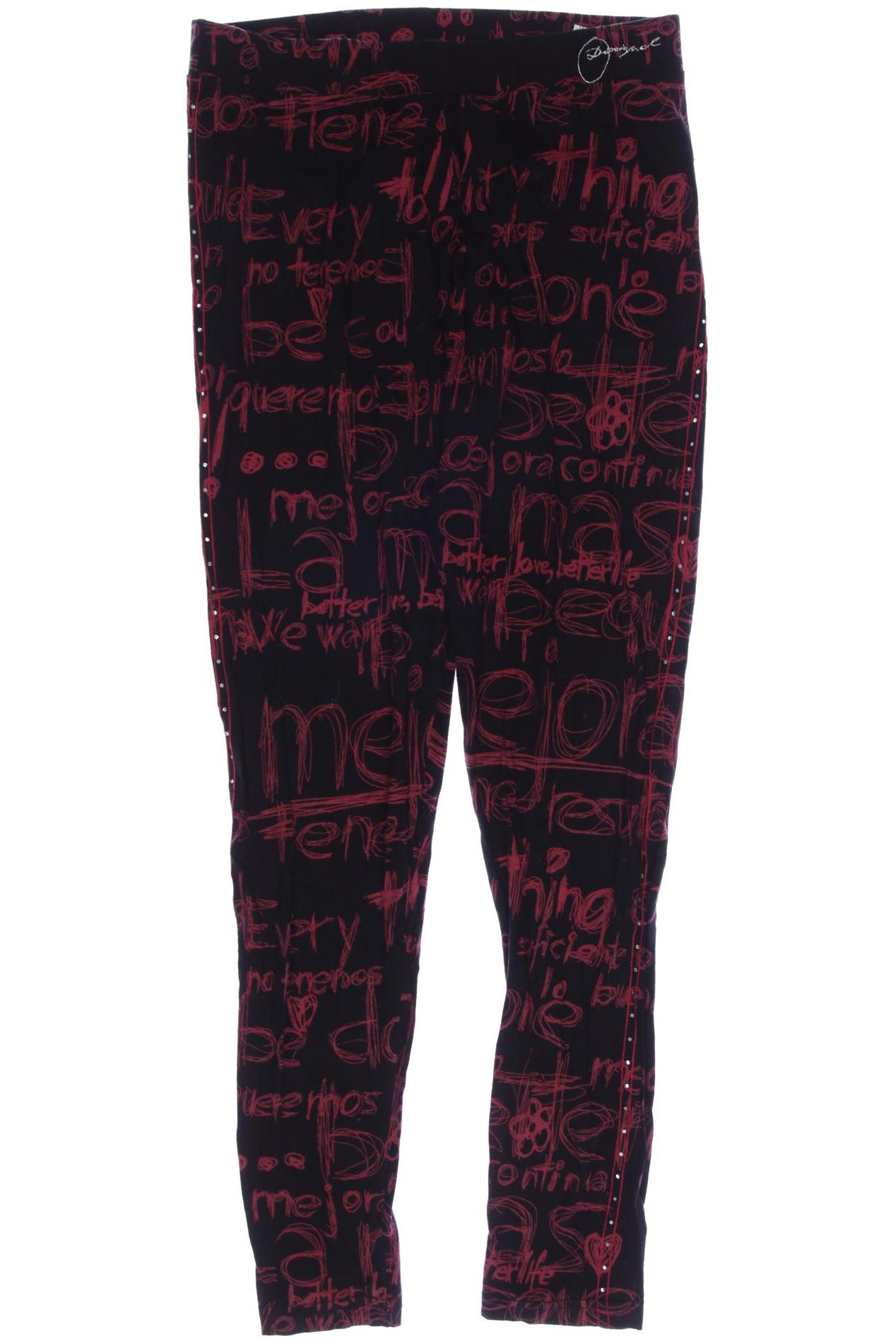 

Desigual Damen Stoffhose, schwarz, Gr. 0