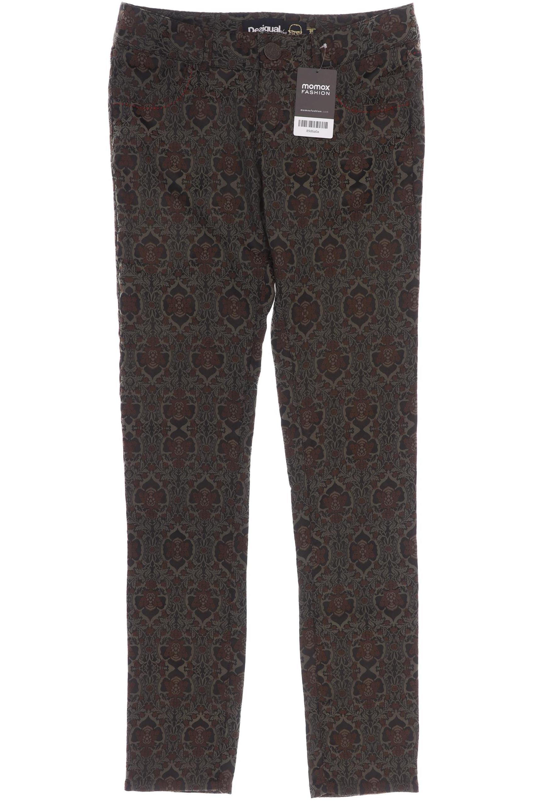 

Desigual Damen Stoffhose, grün, Gr. 28