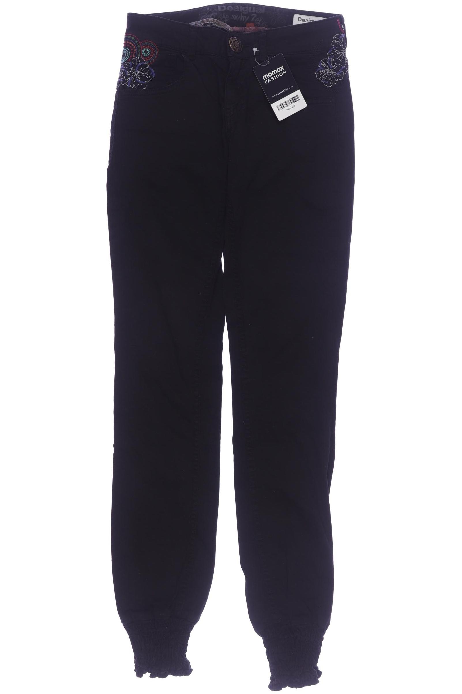 

Desigual Damen Stoffhose, schwarz, Gr. 24